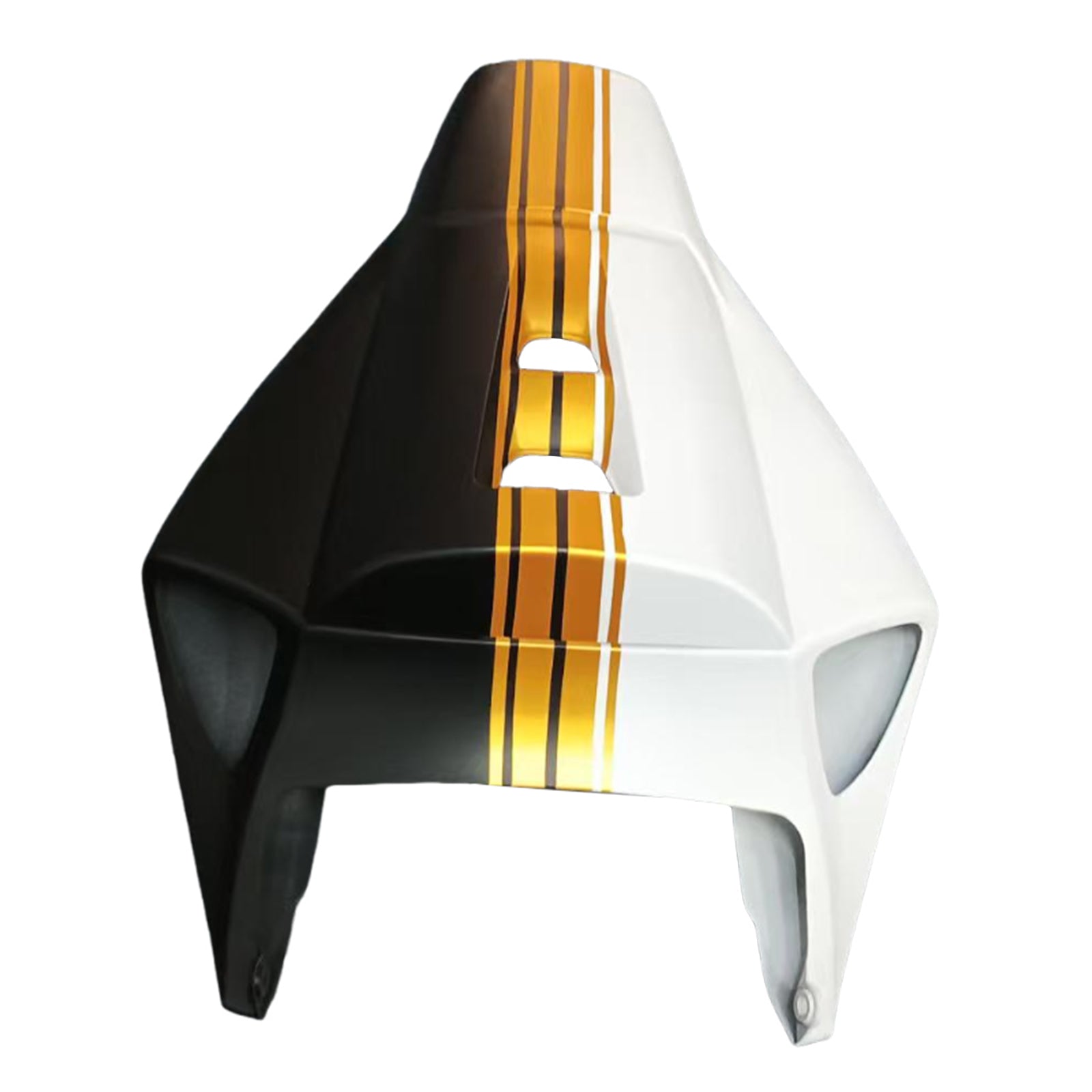 Amotopart 2006-2007 Honda CBR1000RR Black White Gold Fairing Kit