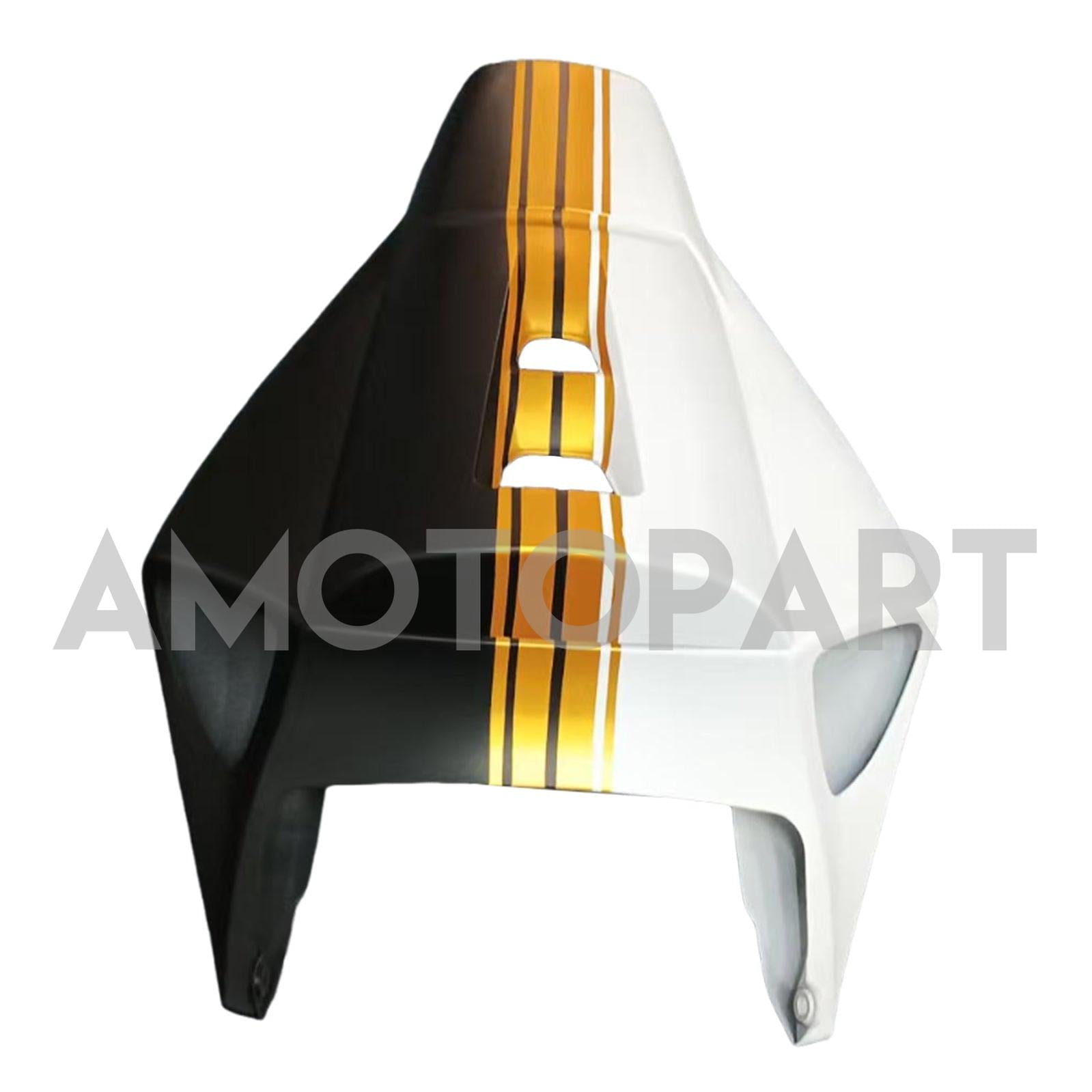 Amotopart 2006-2007 Honda CBR1000RR Kit de carenado de oro blanco negro