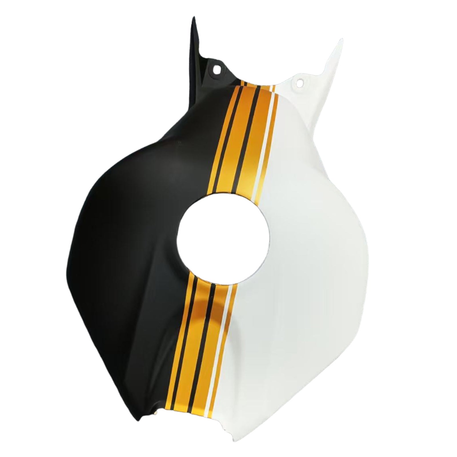 Amotopart 2006-2007 Honda CBR1000RR Black White Gold Fairing Kit