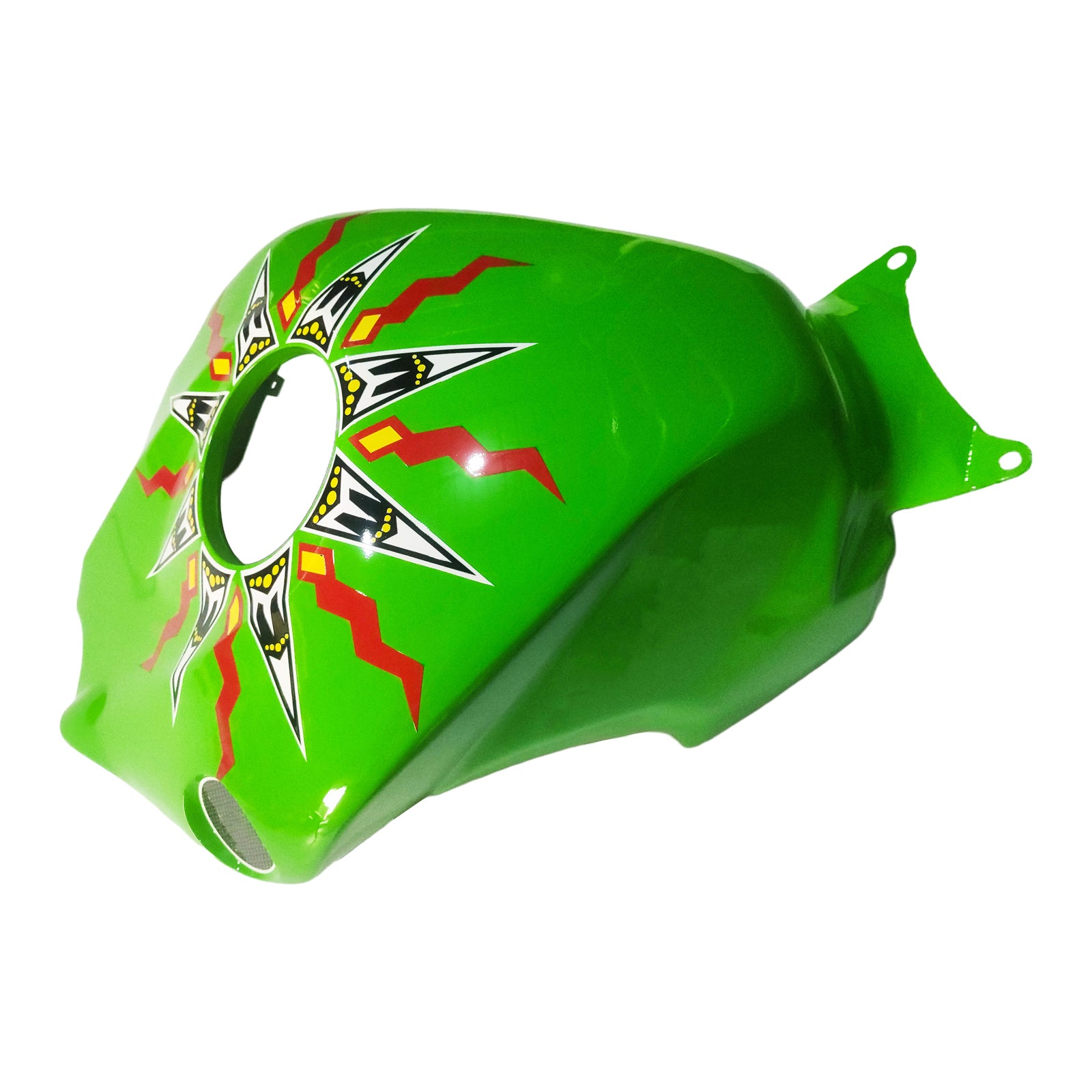 Amotopart 2008-2011 Honda CBR1000RR Green Black met stickers kuipkit