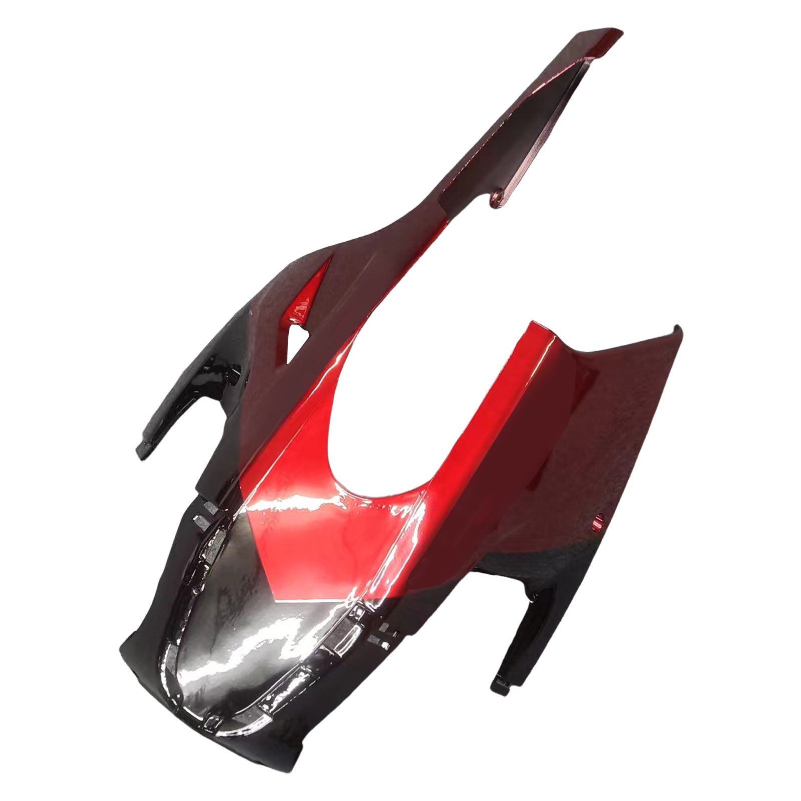 Amotopart 2008-2011 Honda CBR1000RR Black&Red Flame Fairing Ki