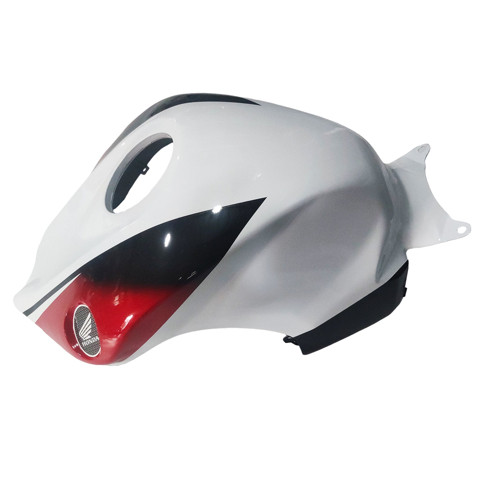Amotopart 2008-2011 Honda CBR1000RR Glossy Black White Fairing Kit