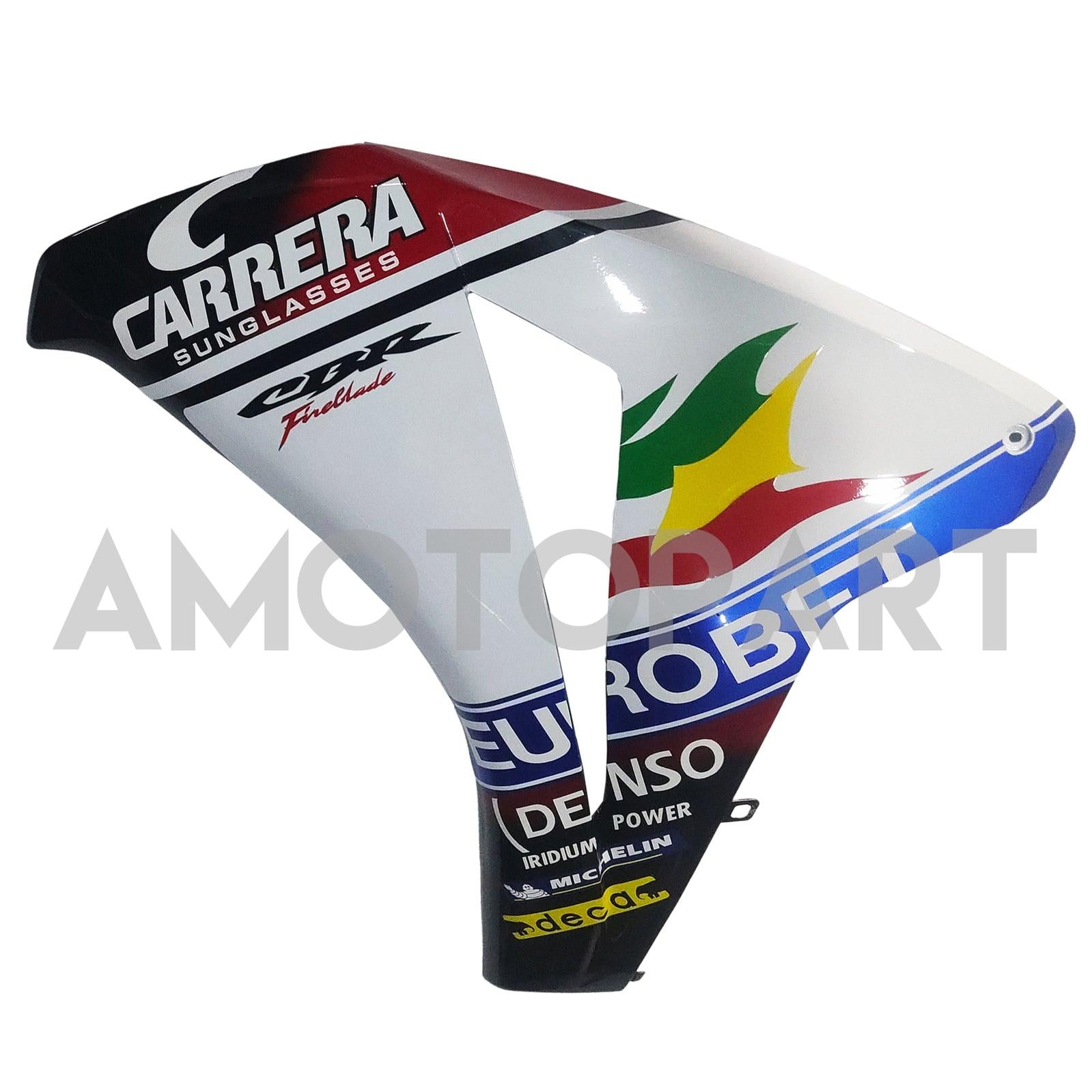 Amotopart 2008-2011 Honda CBR1000RR GLOSSY BLIK WHITE FAIRIING KIT
