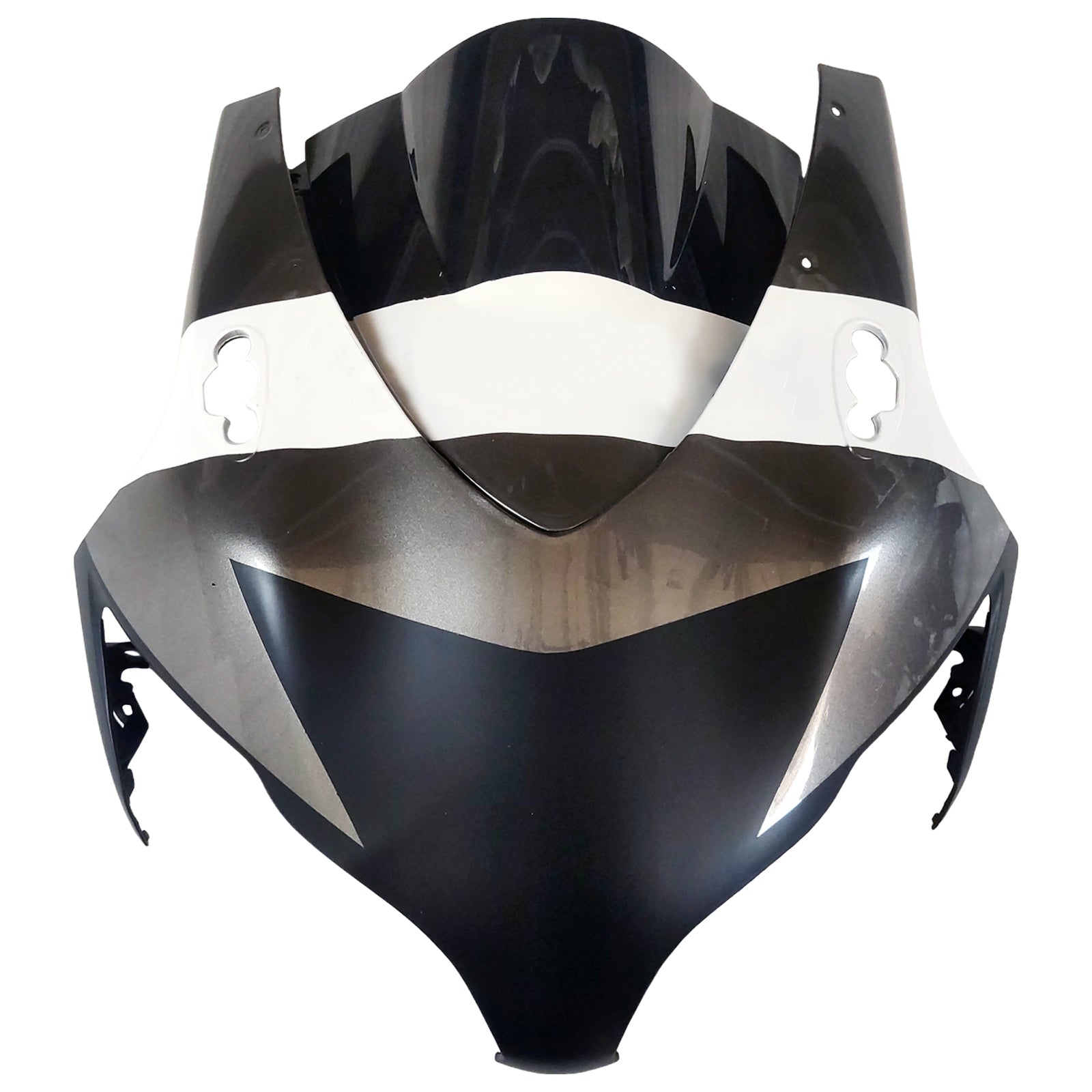 Amotopart 2008-2011 Honda CBR1000RR Black Silver Fairing Kit