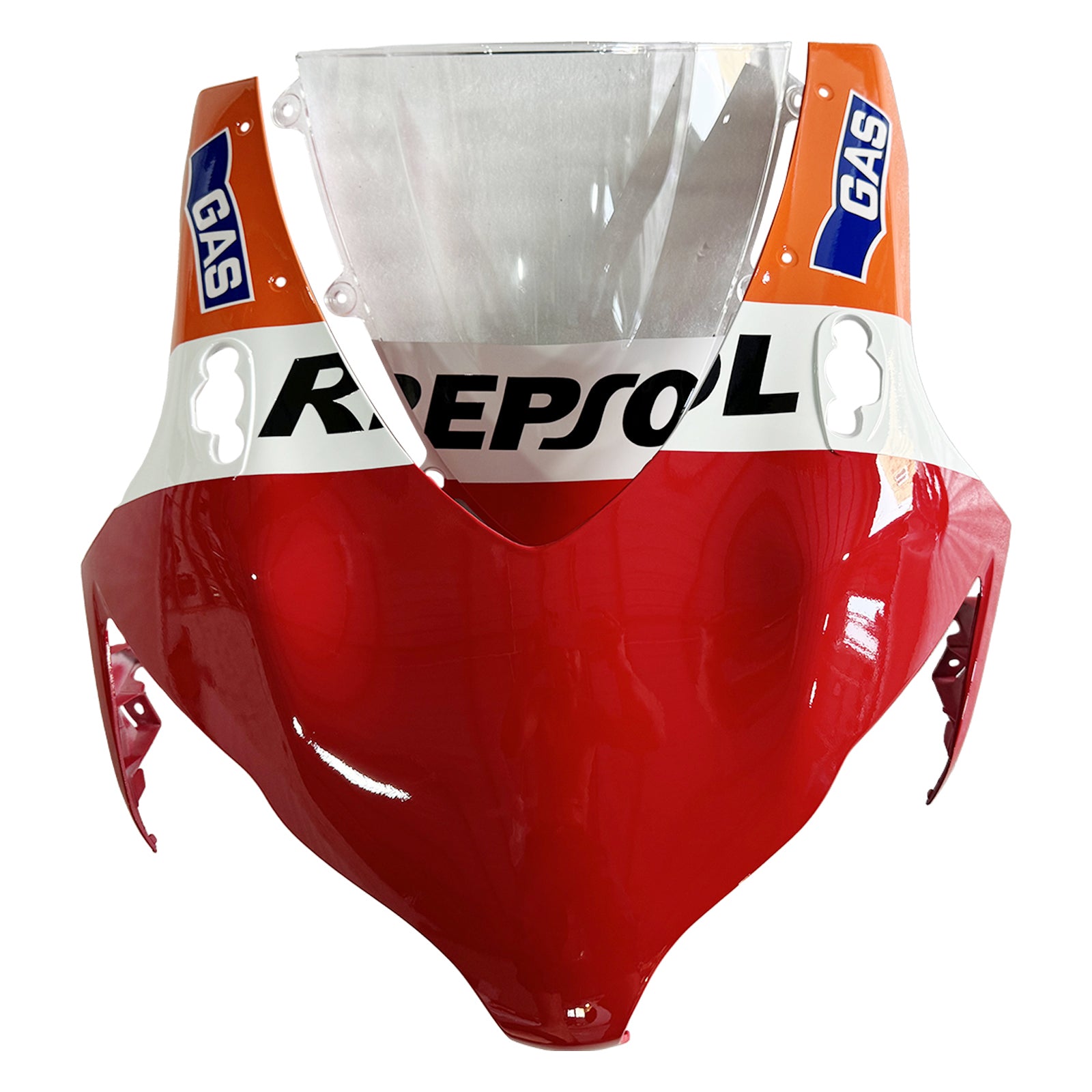 Amotopart Honda CBR1000RR 2008-2011 Kit carena Repjol rosso e arancione