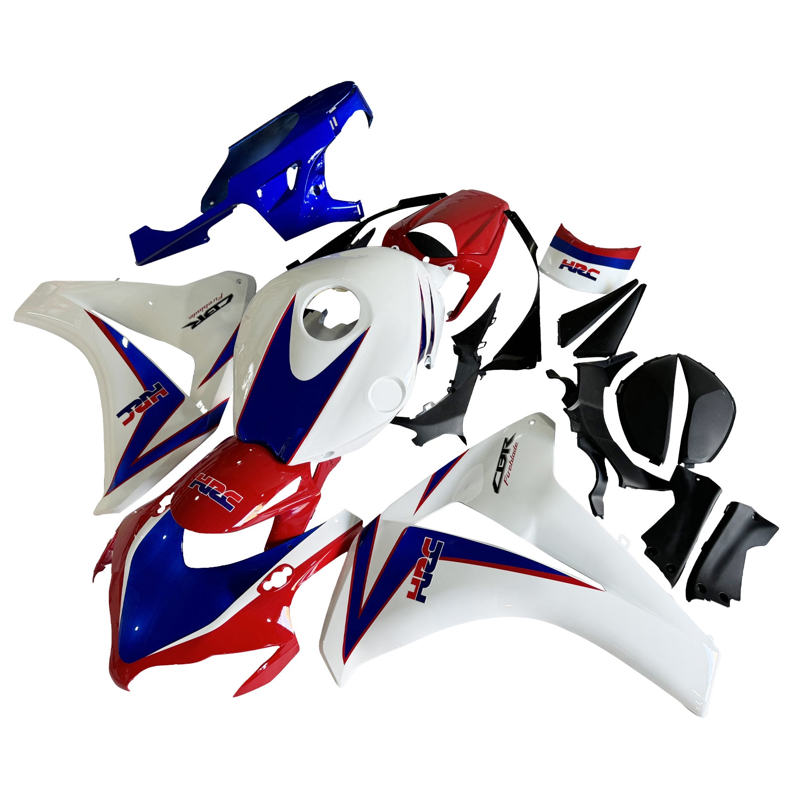 Amotopart Honda CBR1000RR 2008-2011 Blue&Red Fairing Kit