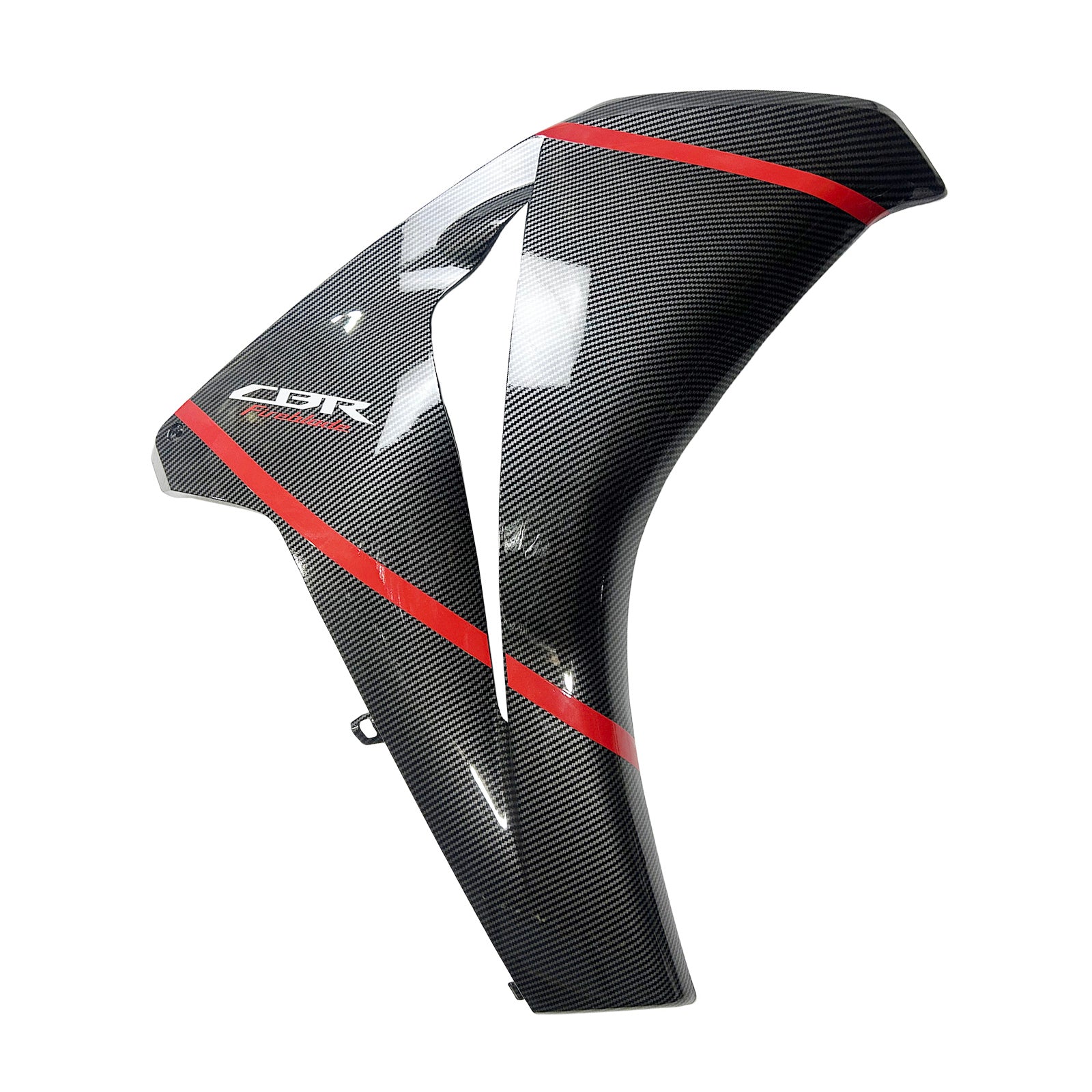 Amotopart Honda CBR1000RR 2008–2011 Carbonfaser-Look mit Red Line Verkleidungsset