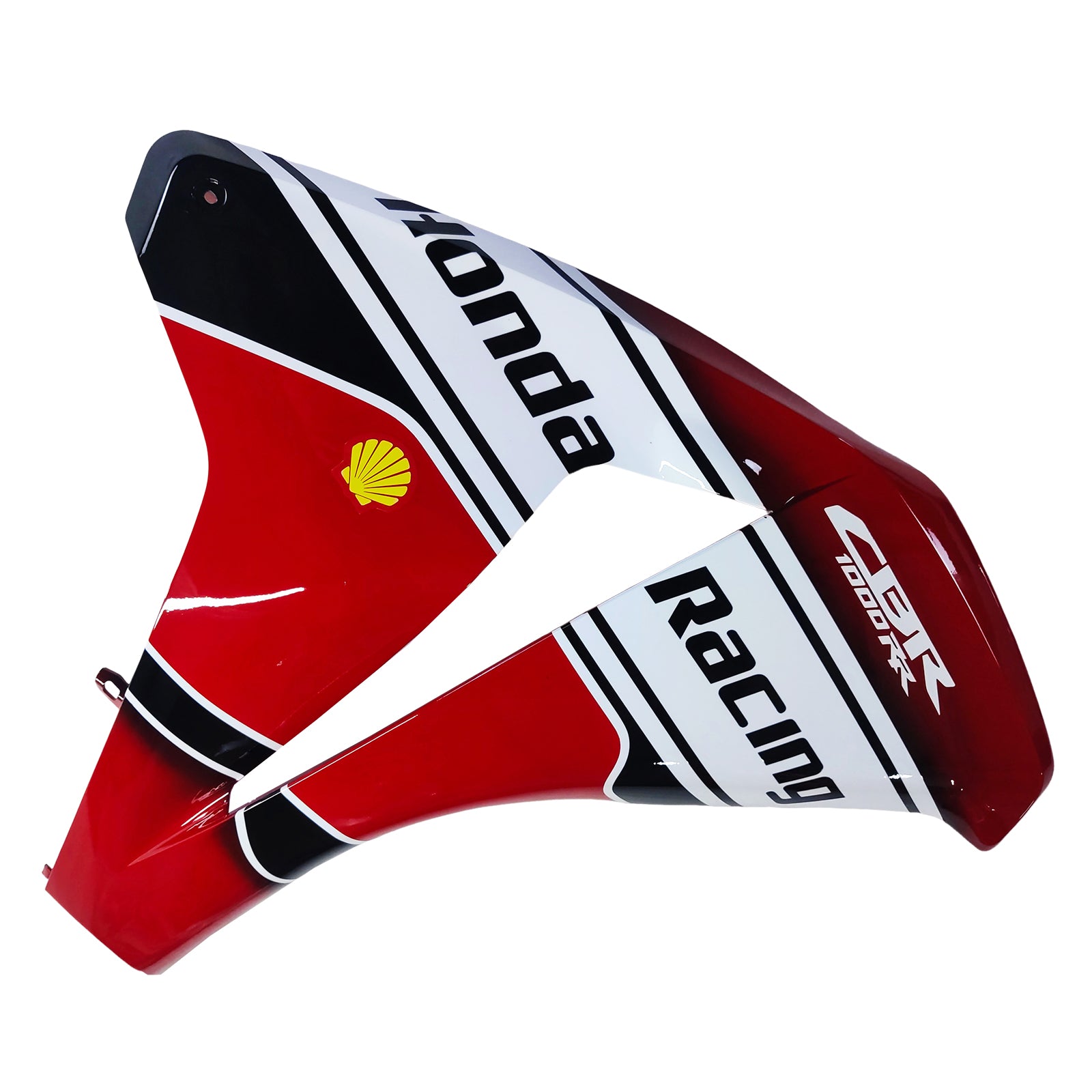 Amotopart Honda CBR1000RR Rouge 2008-2011&Kit de carénage blanc Style2