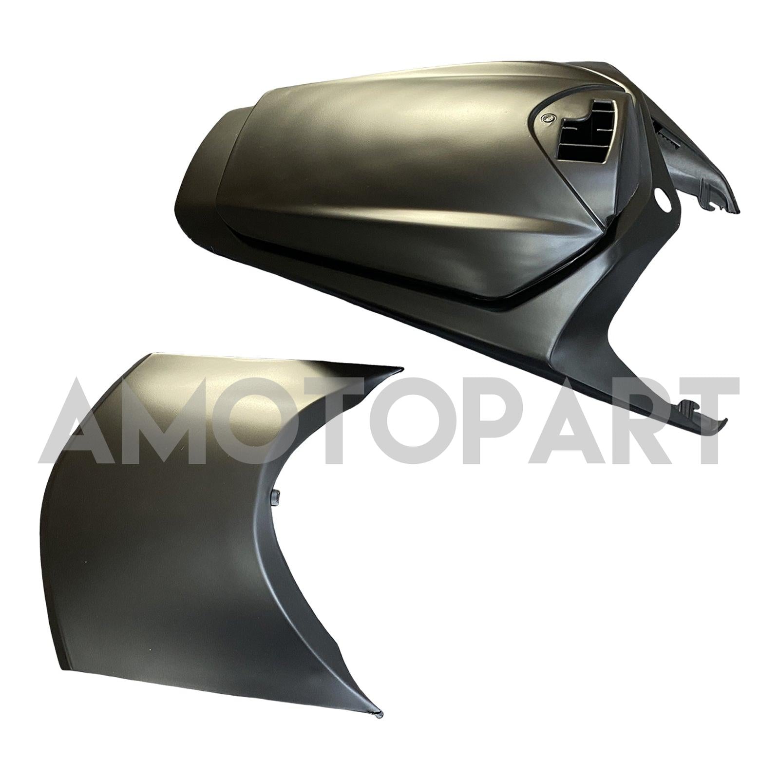 Amotopart 2008-2011 Honda CBR1000RR Matte Black with Red Fairing Kit