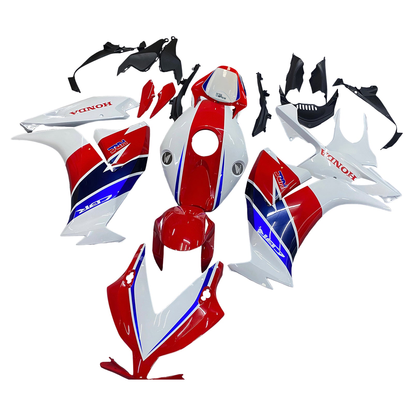 Amotopart 2012-2016 CBR1000RR Honda Blue & Red Style1 Fairing Kit