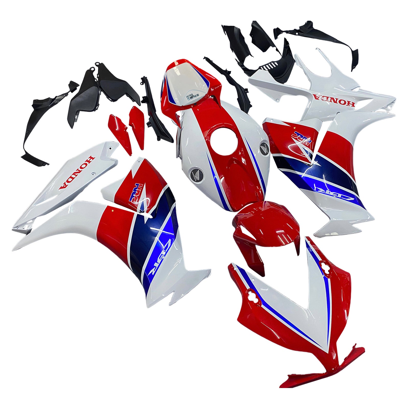 Amotopart 2012-2016 CBR1000RR Honda Blue & Red Style1 Fairing Kit