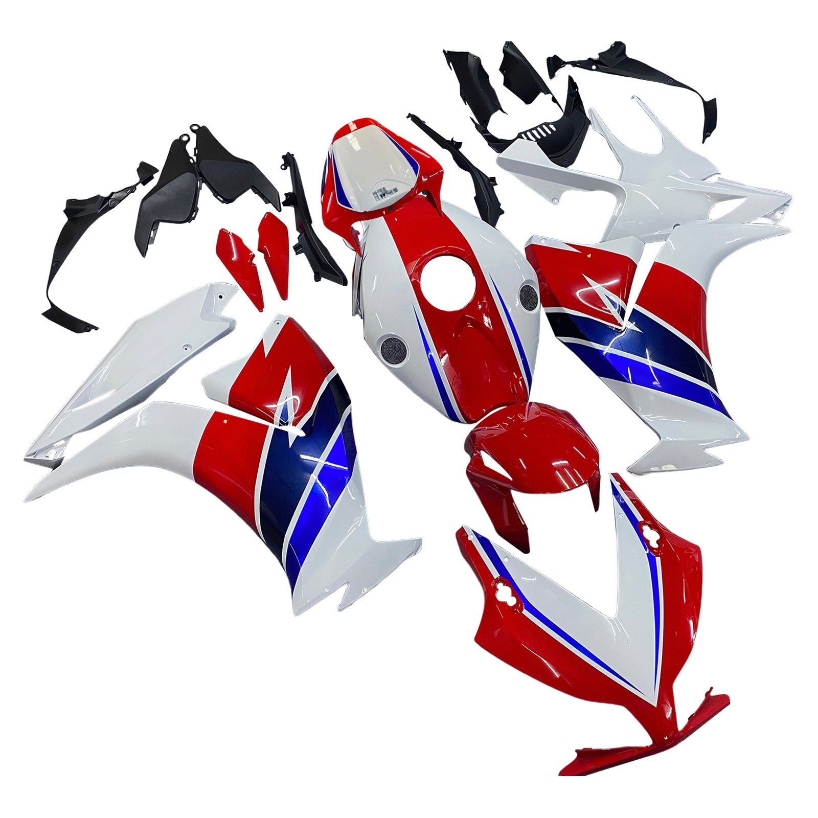 Amotopart 2012-2016 CBR1000RR Honda Blue&Red Style1 Fairing Kit