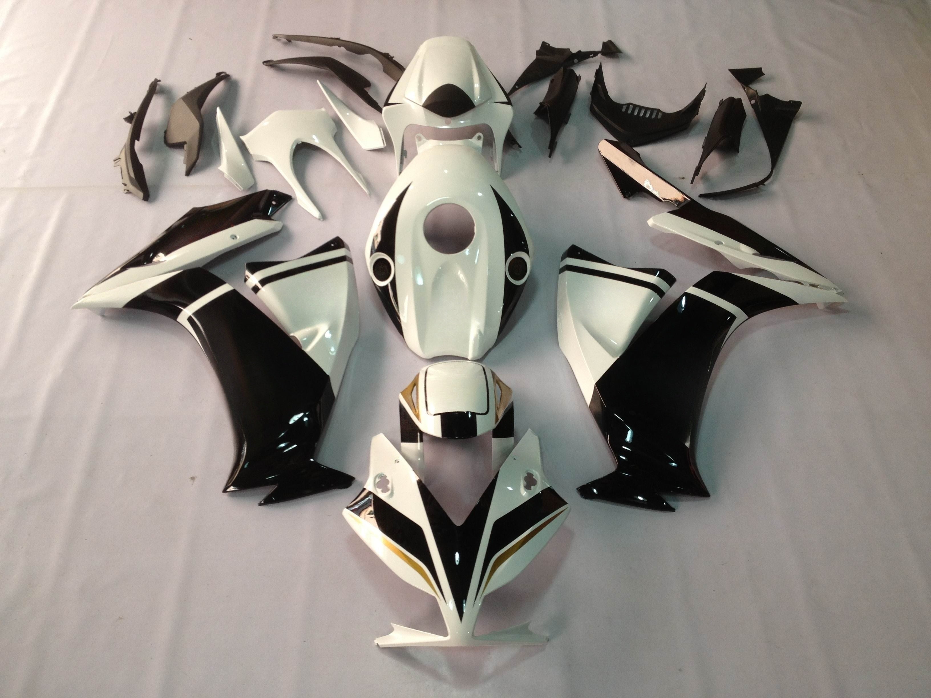 Amotopart 2012-2016 CBR1000RR Honda Black&White Playboy Fairing Kit