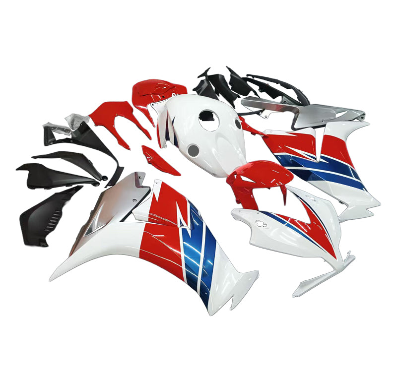 Amotopart 2012-2016 CBR1000RR Honda Fairing White Red Kit