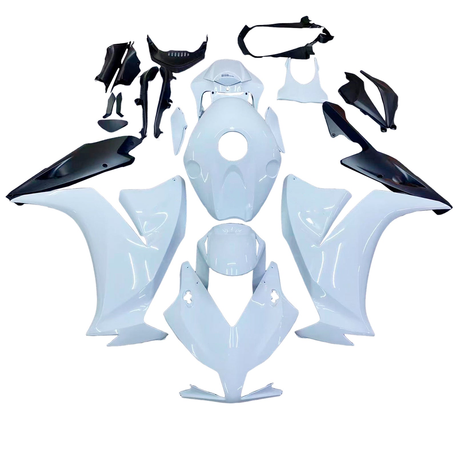 Amotopart 2012-2016 CBR1000RR Honda Kit de carenado blanco