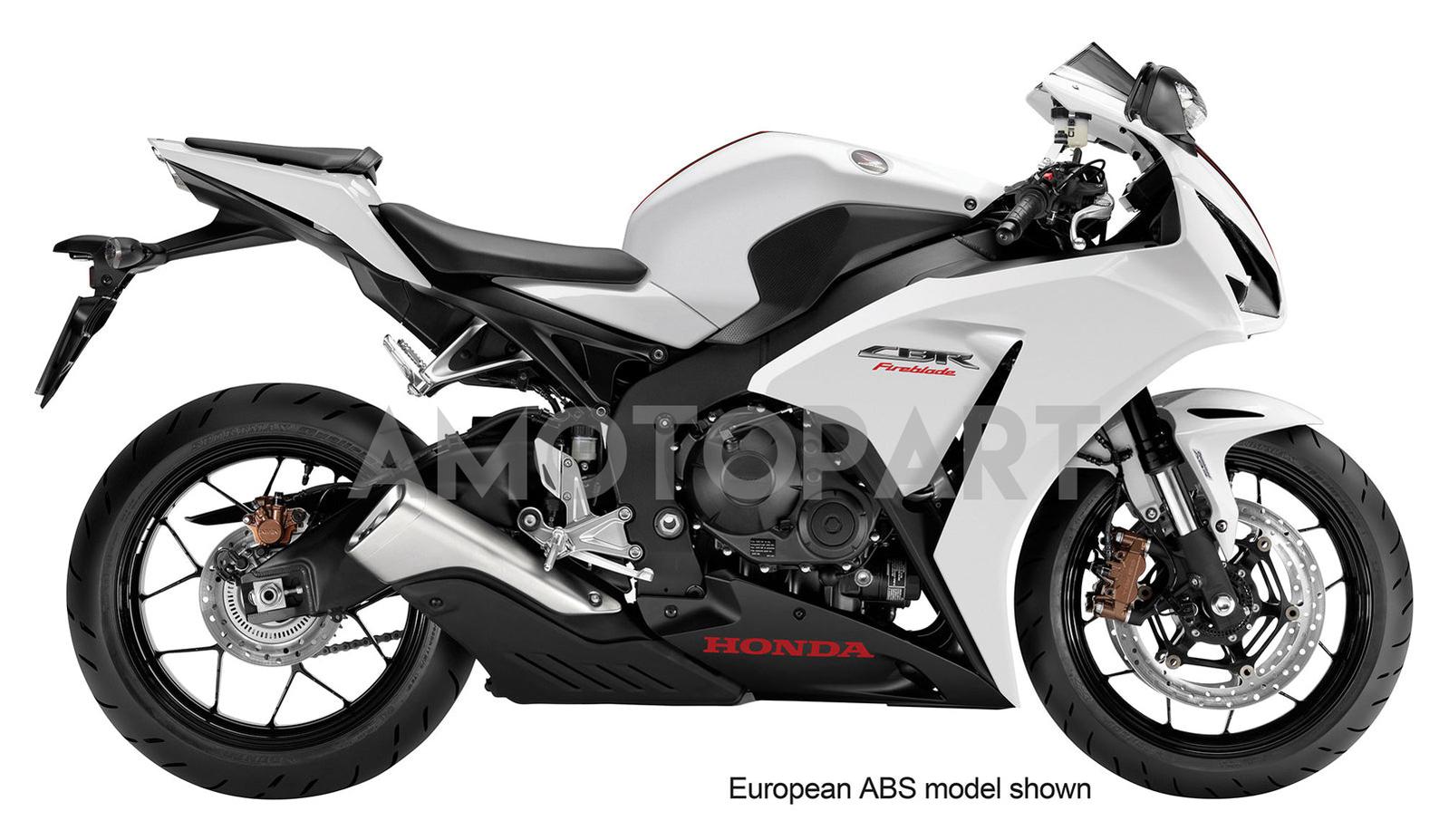 Amotopart 2012-2016 Honda Cbr1000rr White Fairing Kit
