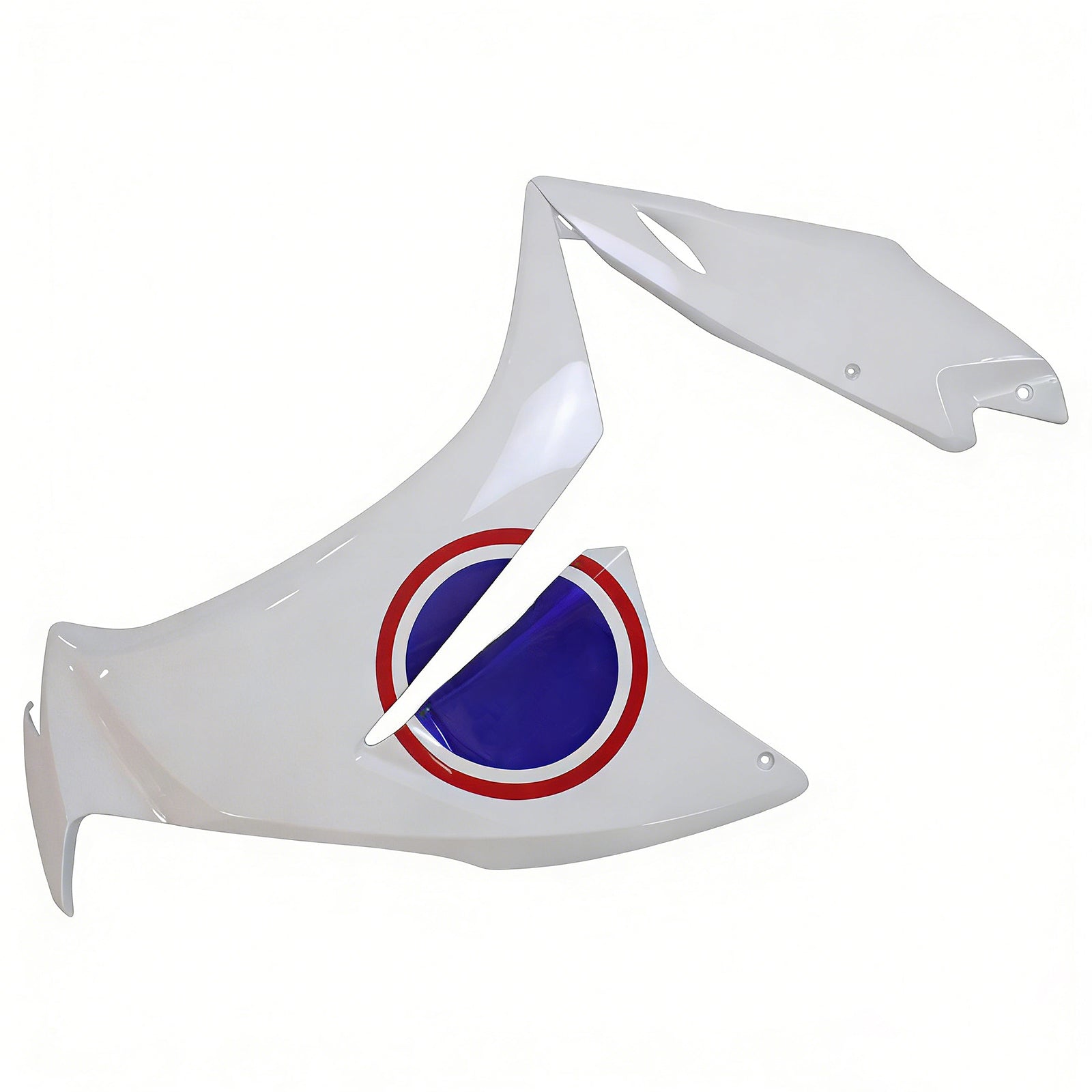 Amotopart 2012-2016 CBR1000RR Honda White with Blue Accent Fairing Kit