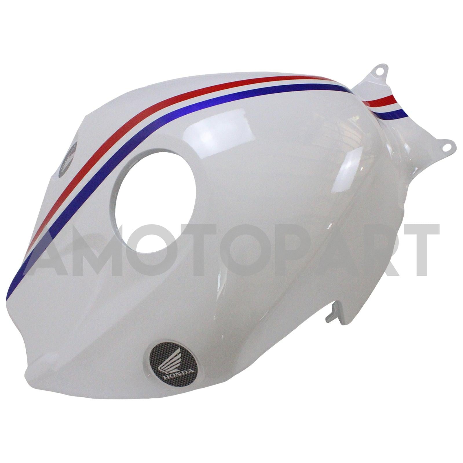 Amotopart 2012-2016 CBR1000RR HONDA WHITE s Blue Accent Fairing Kit