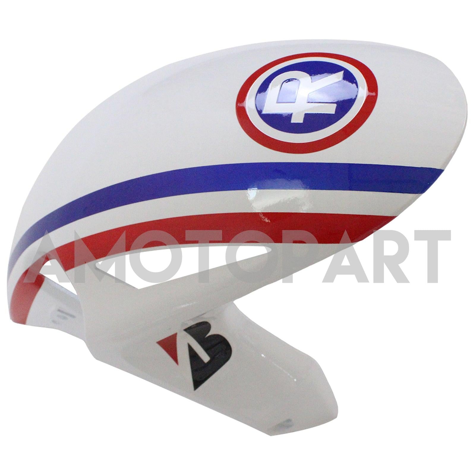 Amotopart 2012-2016 CBR1000RR HONDA WHITE s Blue Accent Fairing Kit