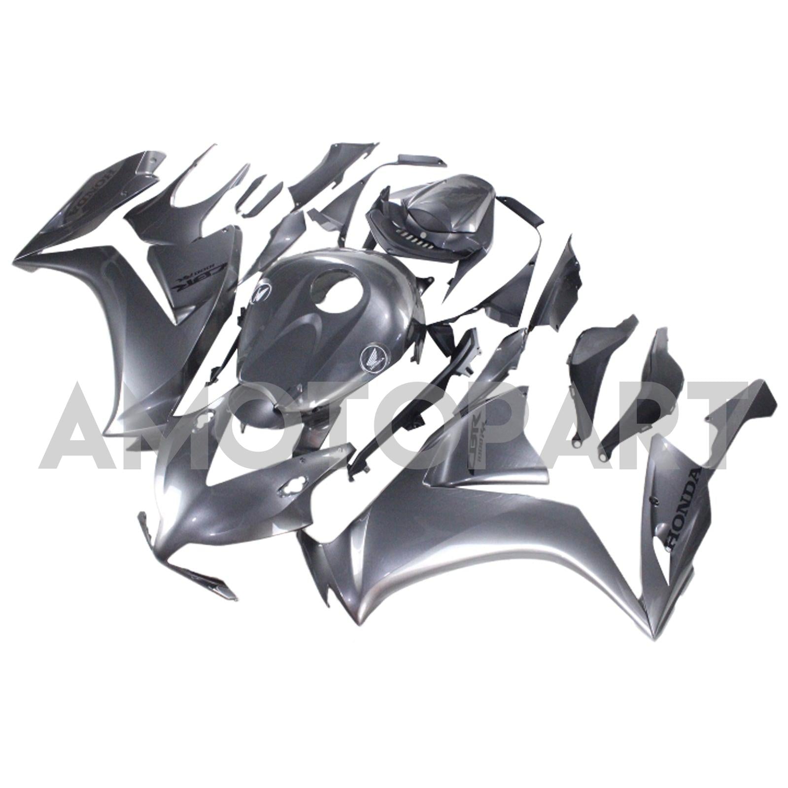 Amotopart 2012-2016 Honda CBR1000RR Black Fairing Zestaw