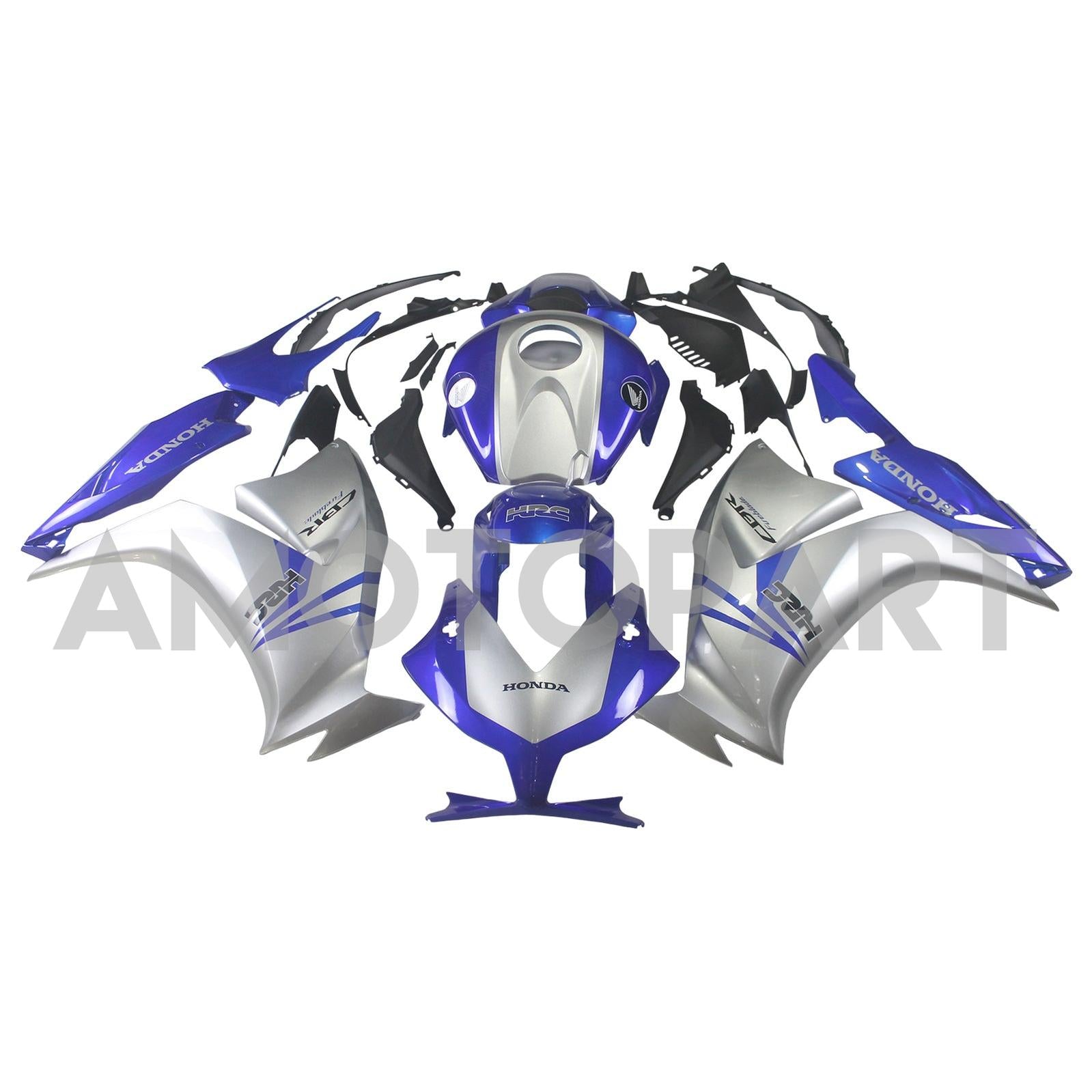Amotopart 2012-2016 CBR1000RR Honda Blue & White Style1 Failing Kit
