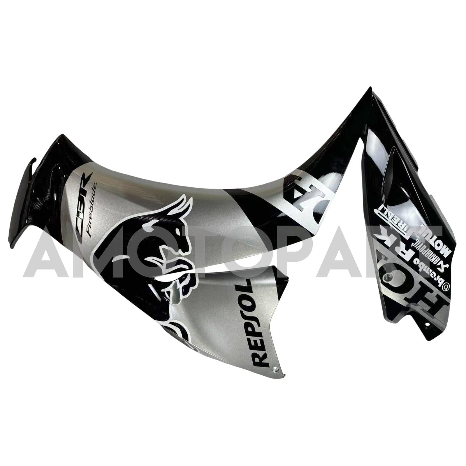 Amotopart 2012-2016 CBR1000RR Honda Black&Grey Fairing Kit
