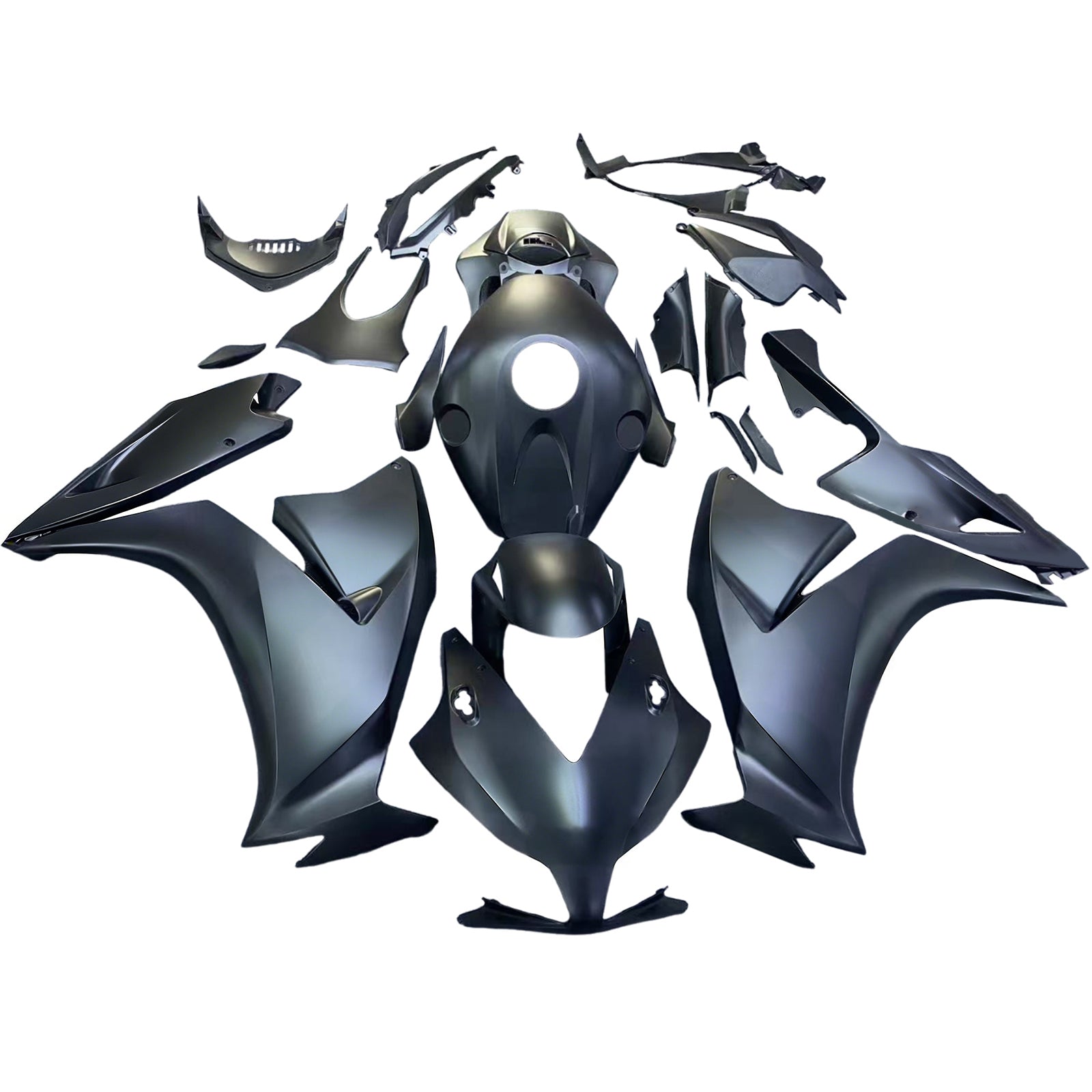 Amotopart 2012-2016 CBR1000RR Honda Black Fairing Kit