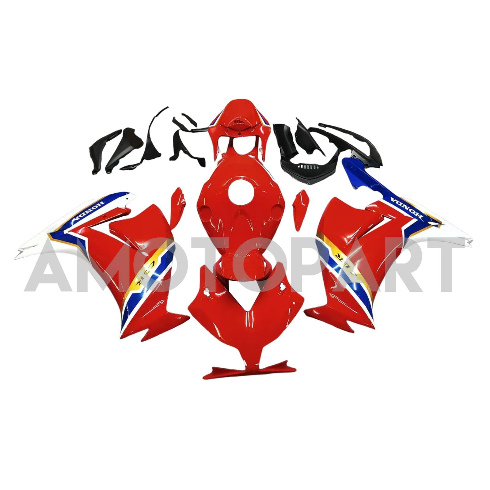 Amotopart 2012-2016 CBR1000RR Honda Blue&Red Style3 Fairing Kit