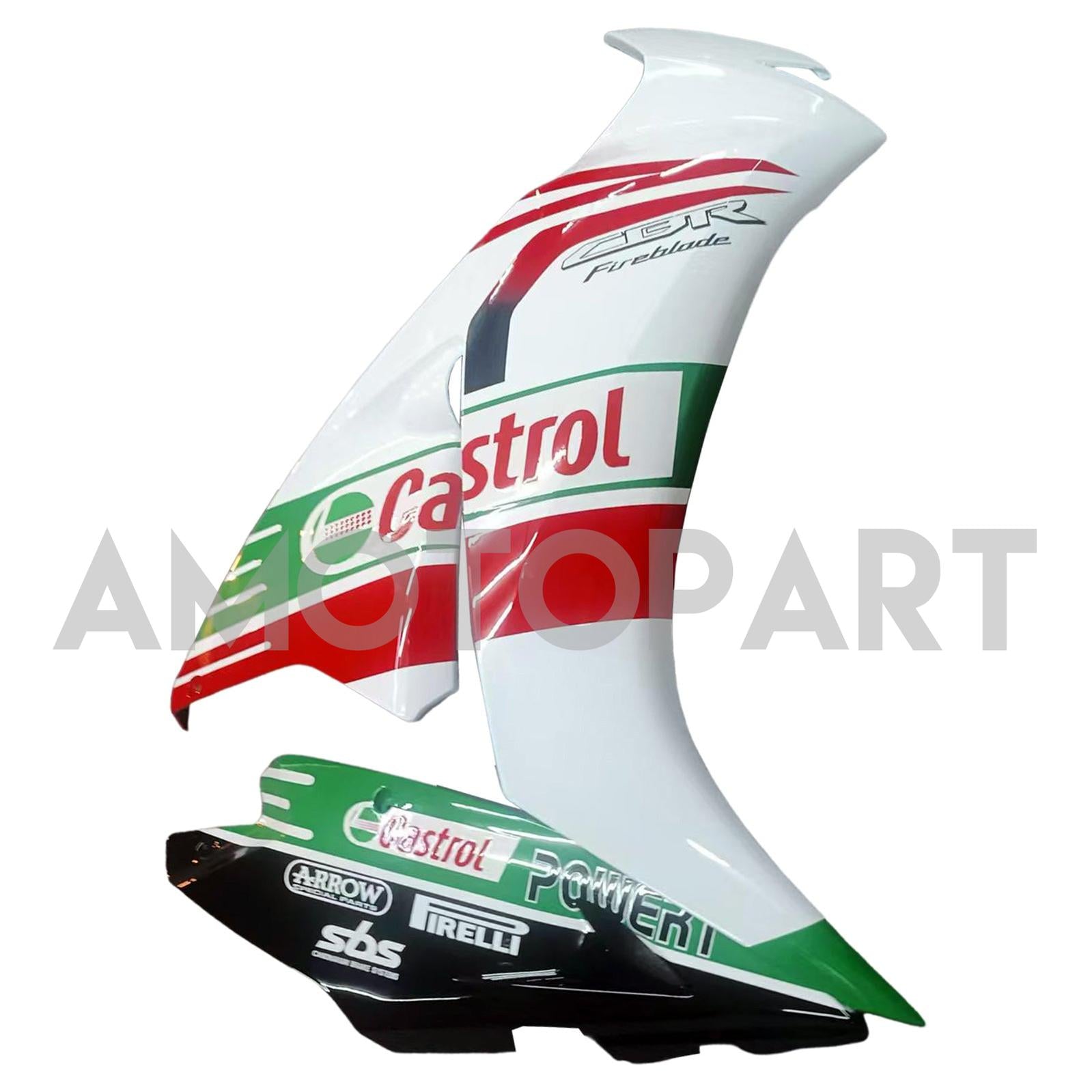 Amotopart 2012-2016 CBR1000RR Honda Red & Green Failing Kit