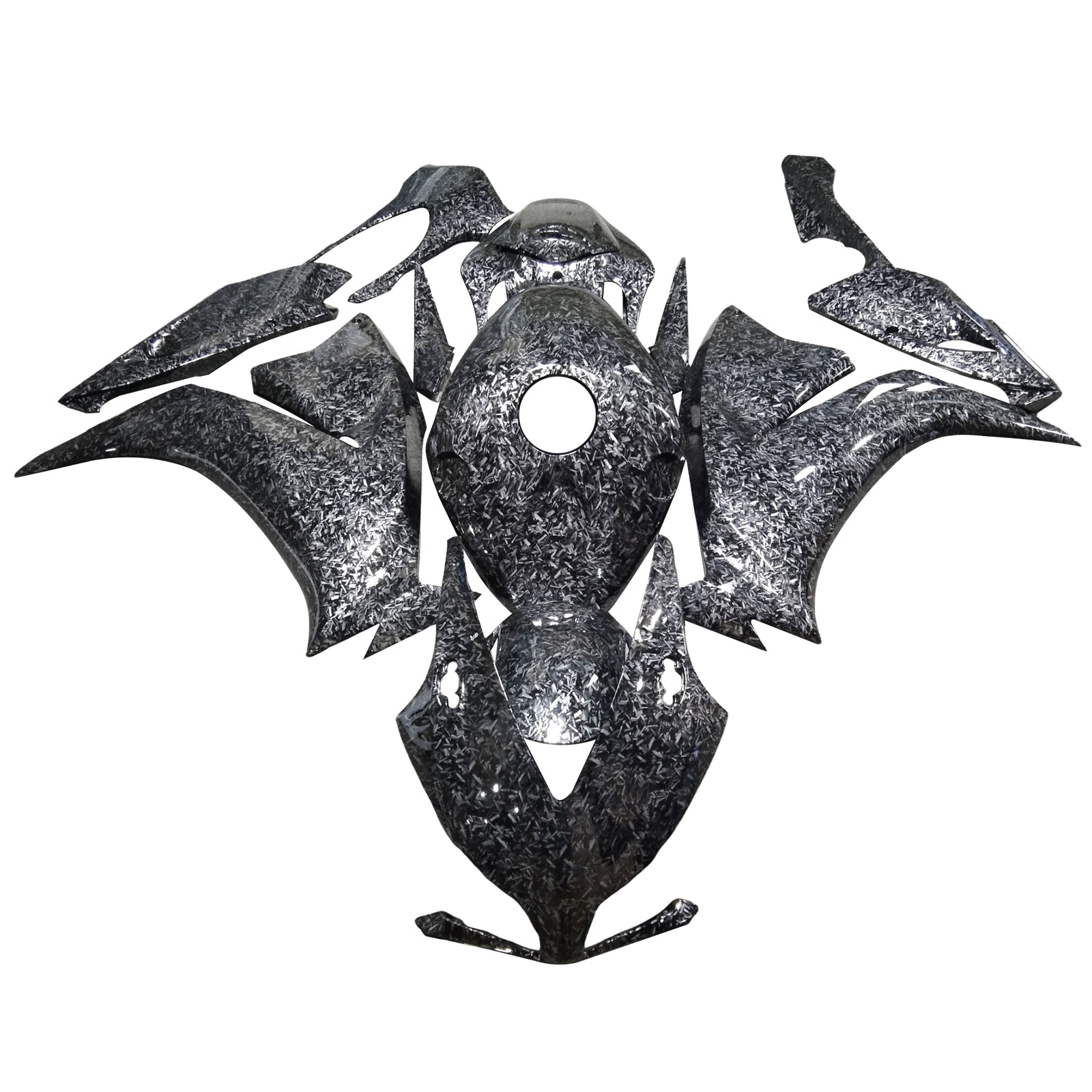 Amotopart 2004-2007 Honda CBR600 F4I Red & Orange Repjol Fairing Kit