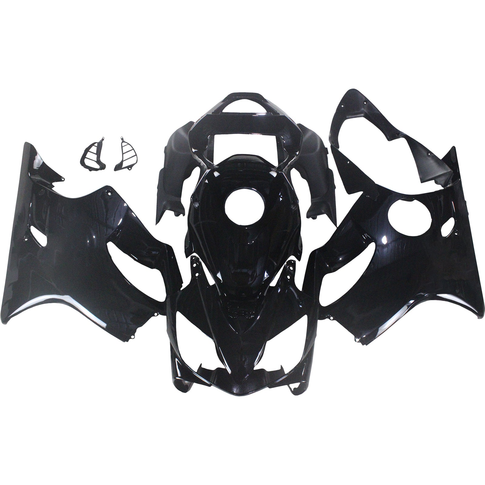 Amotopart 2001-2003 Honda CBR600 F4I Black Fairing Kit