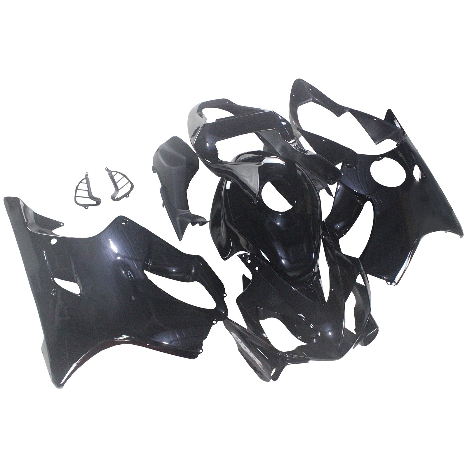 Amotopart 2001-2003 Honda CBR600 F4I Black Fairing Kit