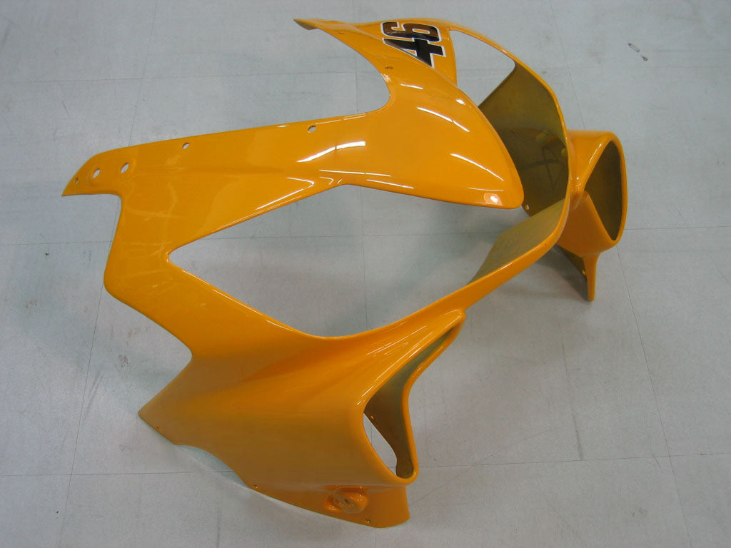 Amotopart 2001-2003 Honda CBR600 F4i Kit de carenado amarillo y azul