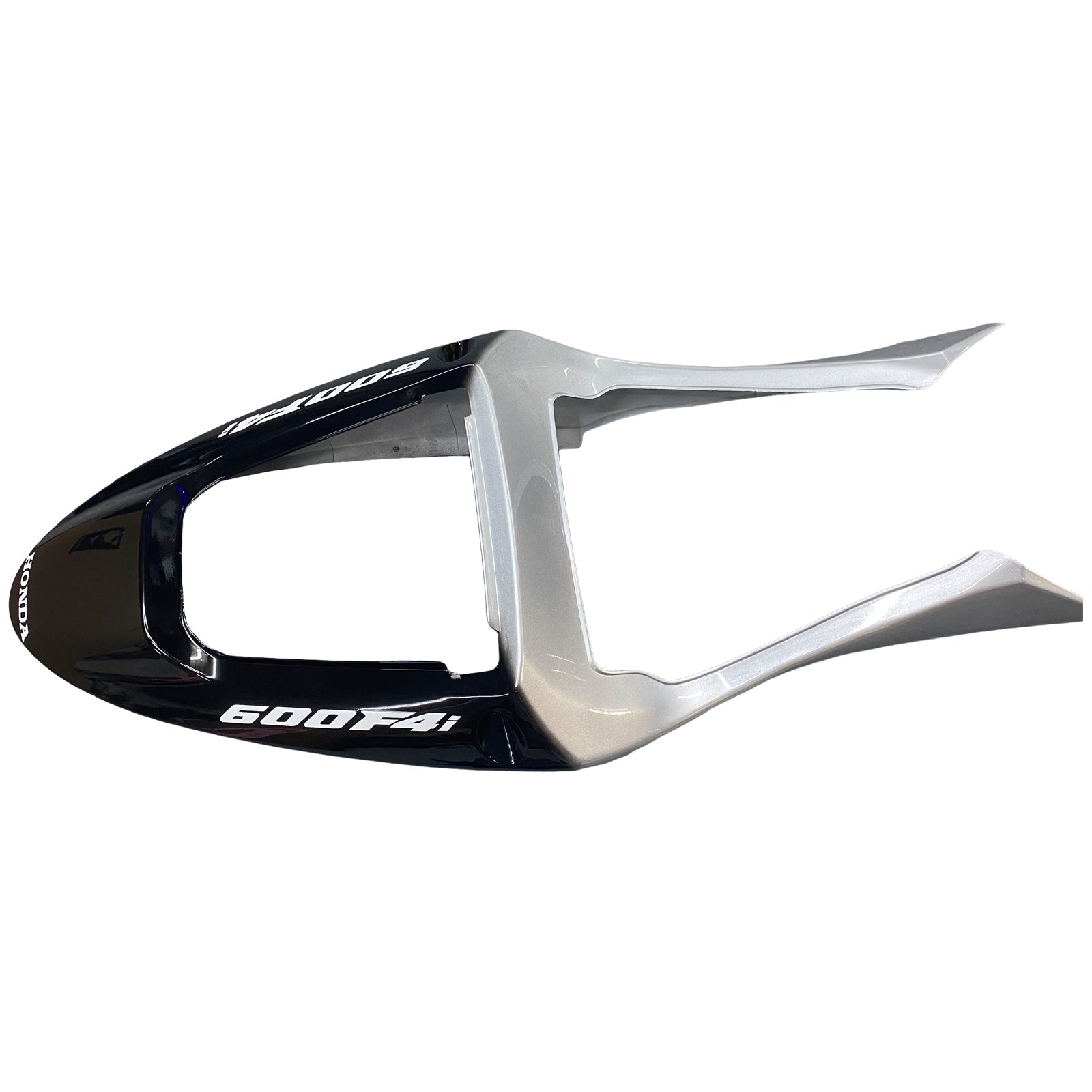 Amotopart 2001-2003 Honda CBR600F4i Fairing Black with White Accents Kit