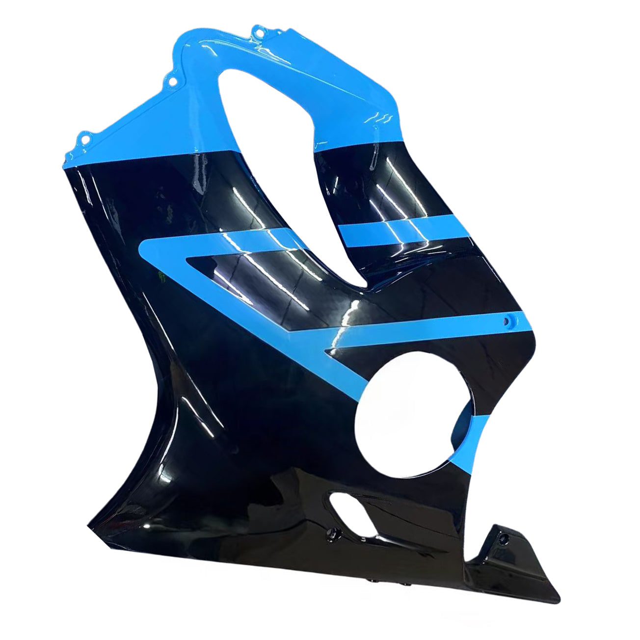 Amotopart 2001-2003 Honda CBR600F4i Fairing Blue&Black Kit