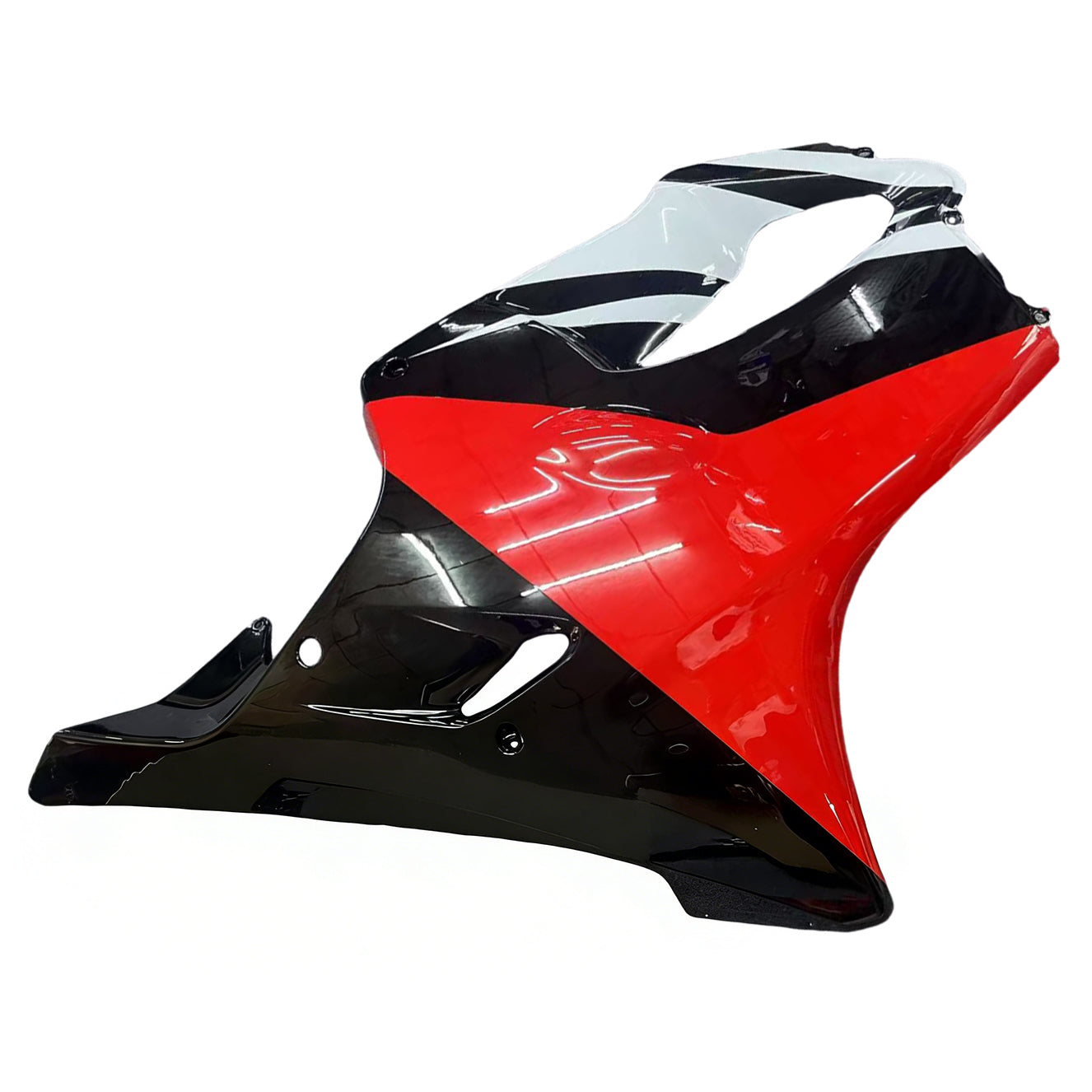Amotopart 2001-2003 Honda CBR600F4I FAIRICE RED & BLACK STYLE 1 KIT