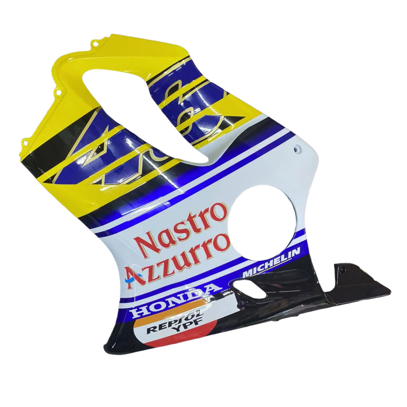 Amotopart 2001-2003 CBR600 F4i Honda Yellow&Blue Fairing Kit