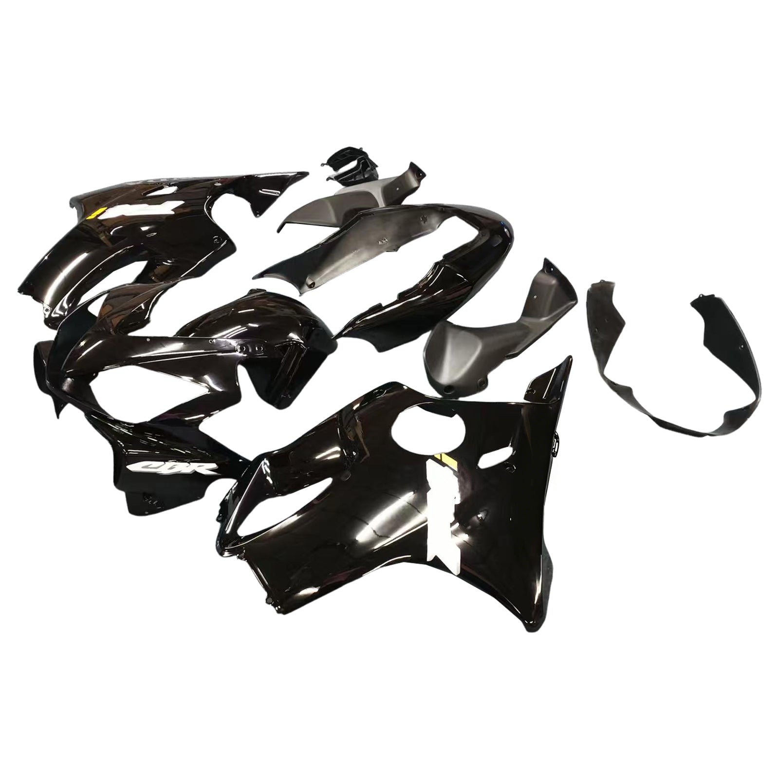 Amotopart 2004-2007 Honda CBR 600 F4i Failings Black Kit