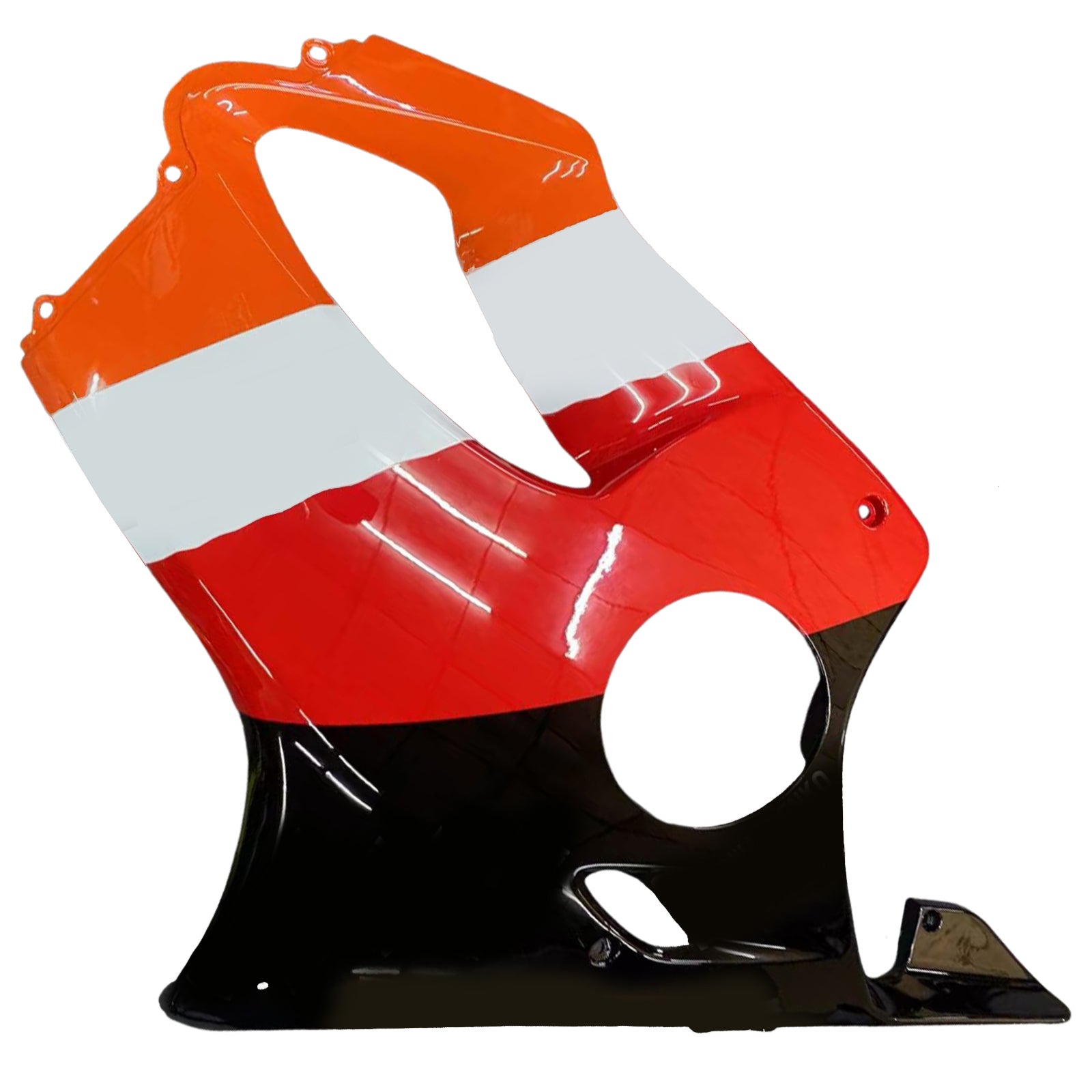 Amotopart 2004-2007 Honda CBR600 F4i Red&Orange Fairing Kit