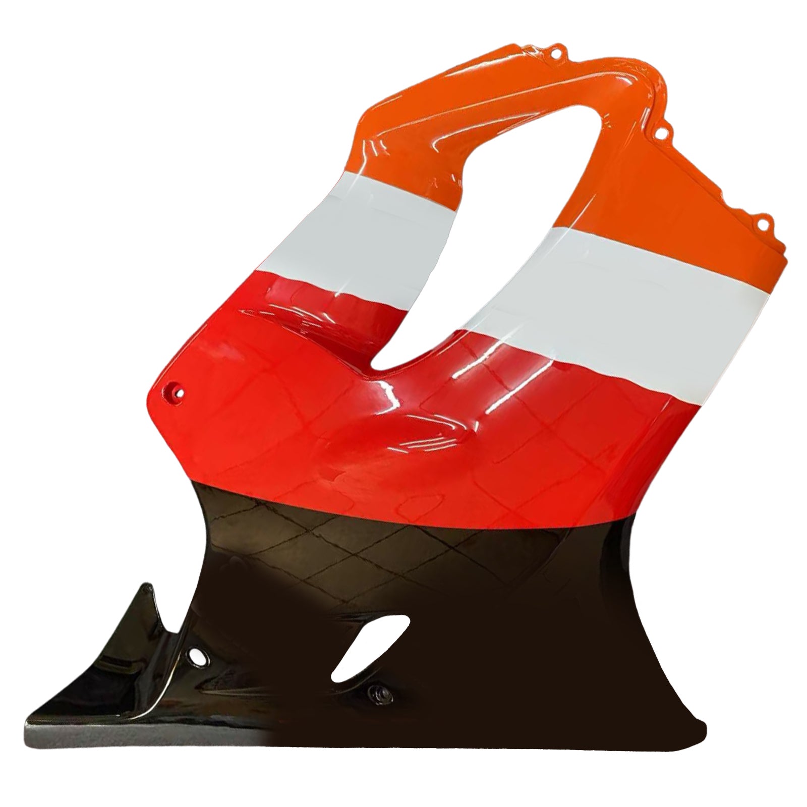 Amotopart 2004-2007 Honda CBR600 F4i Red&Orange Fairing Kit