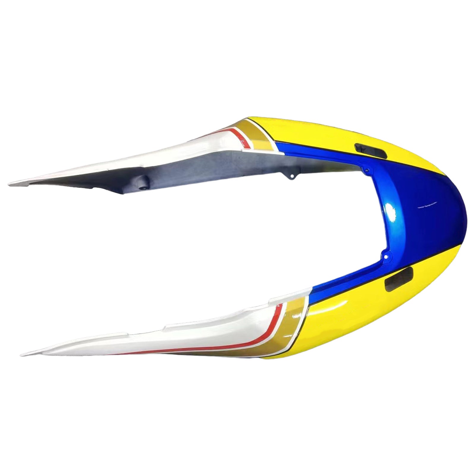 Amotopart 2004-2007 Honda CBR600 F4i Blu&YKit carene Style2 giallo