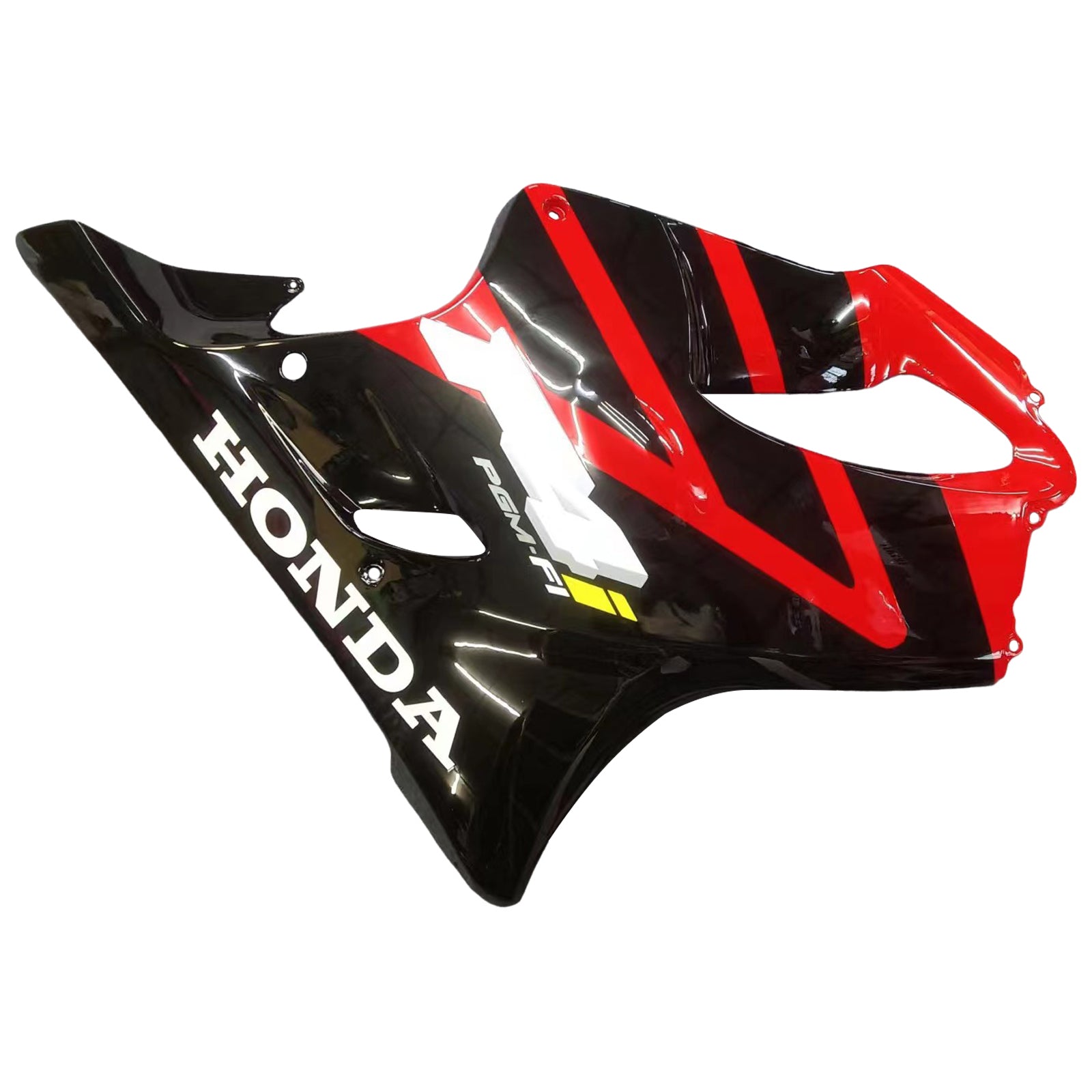 Amotopart 2004-2007 Honda CBR600 F4I Red & Black Fairing Kit