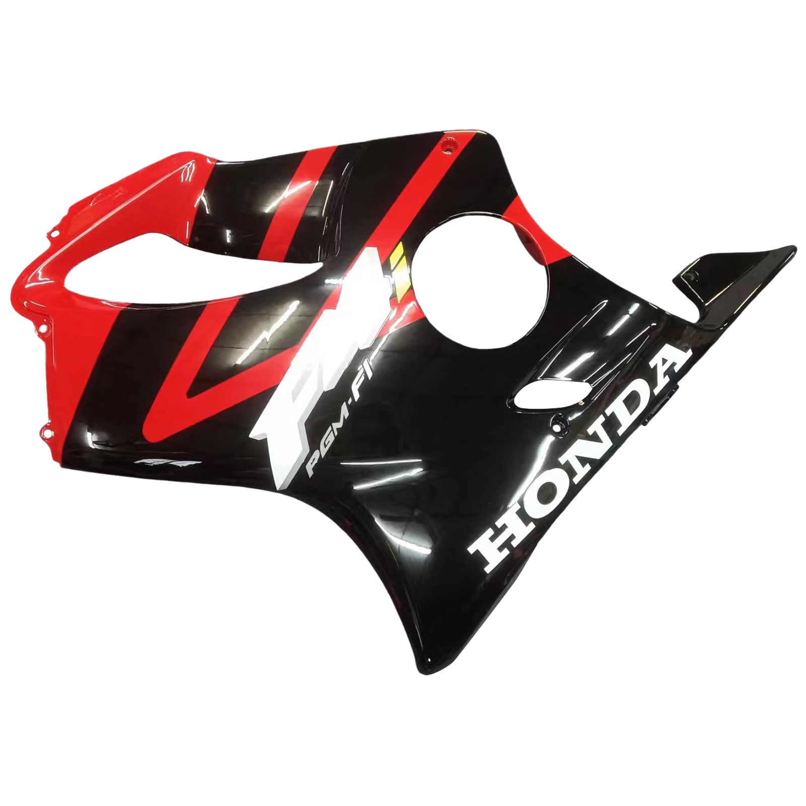 Amotopart 2004-2007 Honda CBR600 F4I Red & Black Fairing Kit
