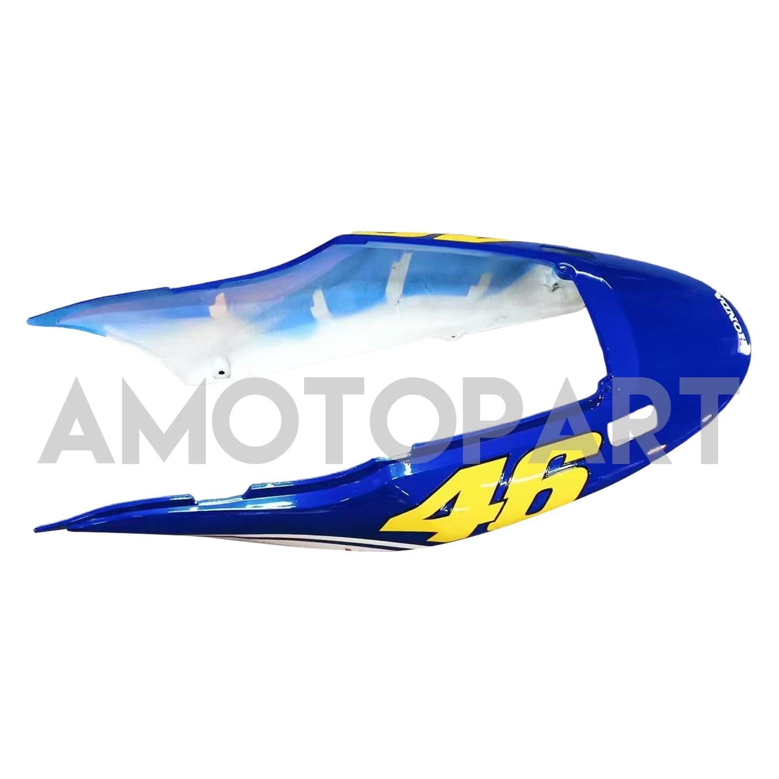 Amotopart 2004-2007 Honda CBR600 F4i Blue&Yellow with Logo Style3 Fairing Kit