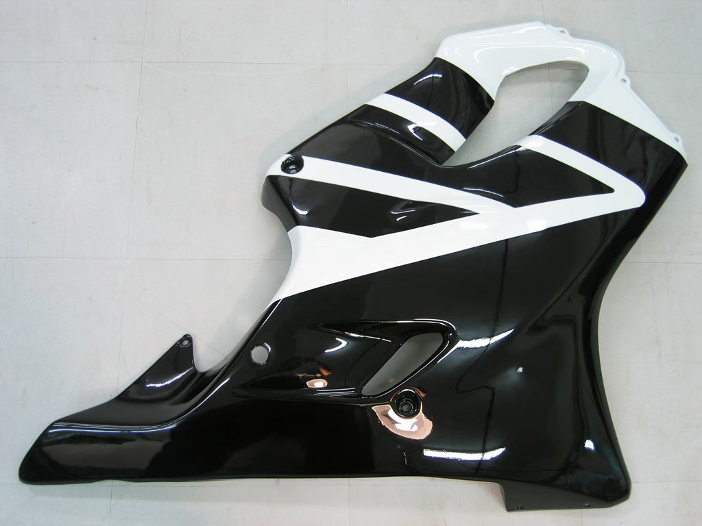 Amotopart 2004-2007 Honda CBR600 F4I White & Black Fairing Zestaw
