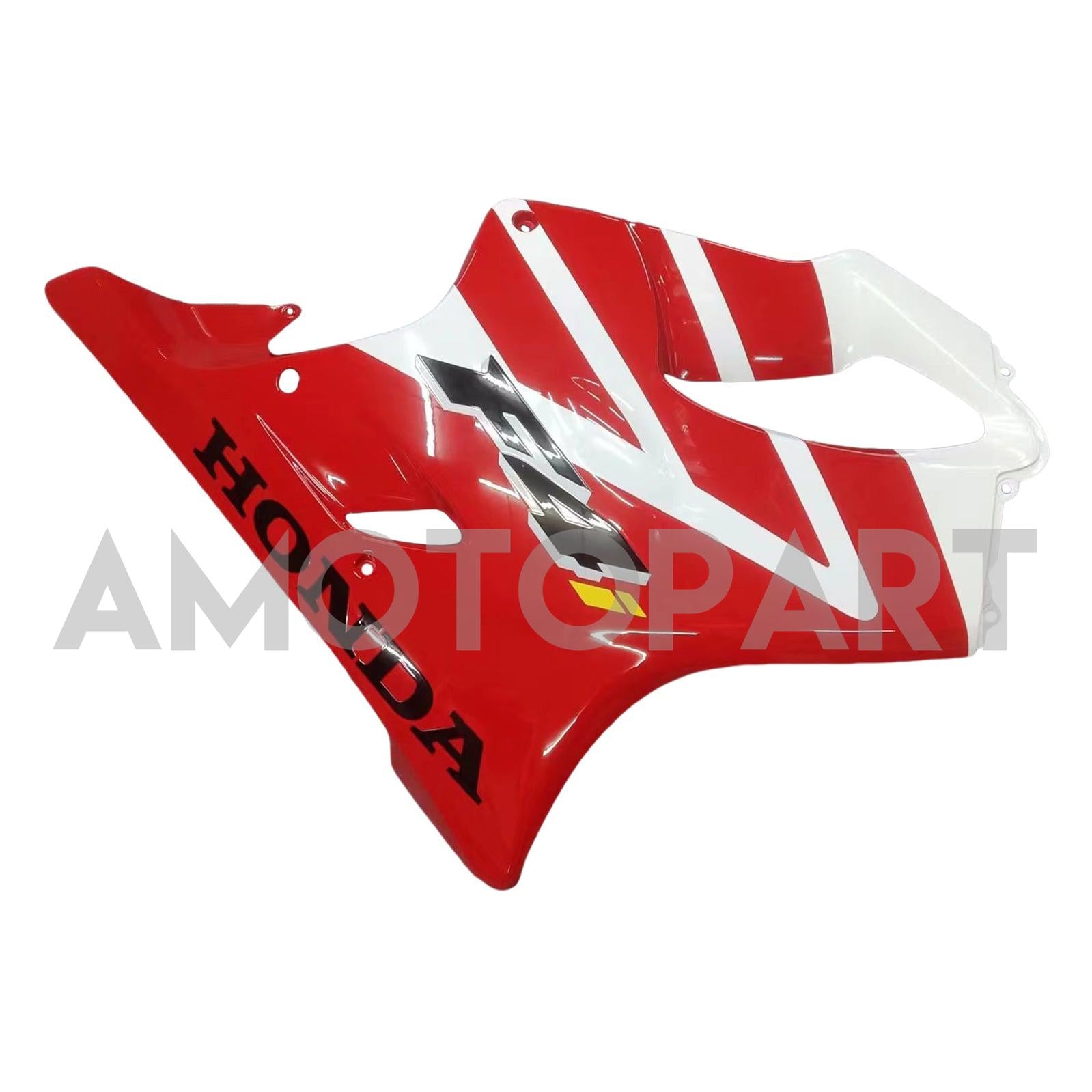 Amotopart 2004-2007 Kit carena Honda CBR600 F4i rosso e bianco