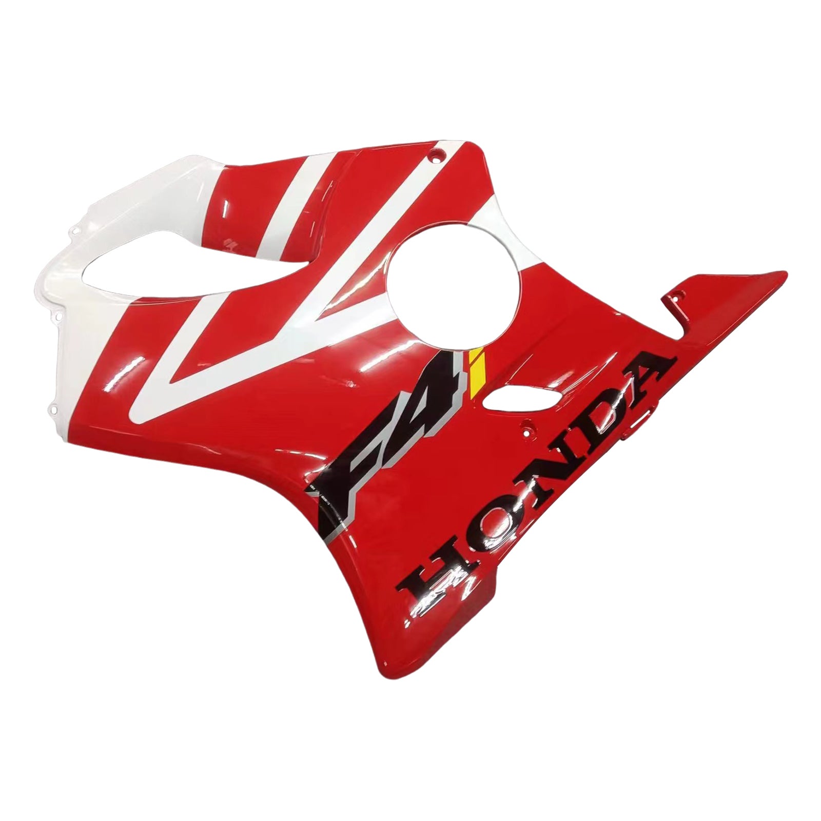 Amotopart 2004-2007 Honda CBR600 F4I Red & White Fairing Kit