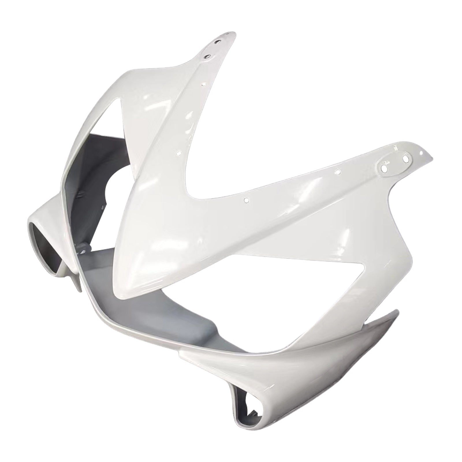 Amotopart 2004-2007 Honda CBR600 F4i Kit de carenado rojo y blanco