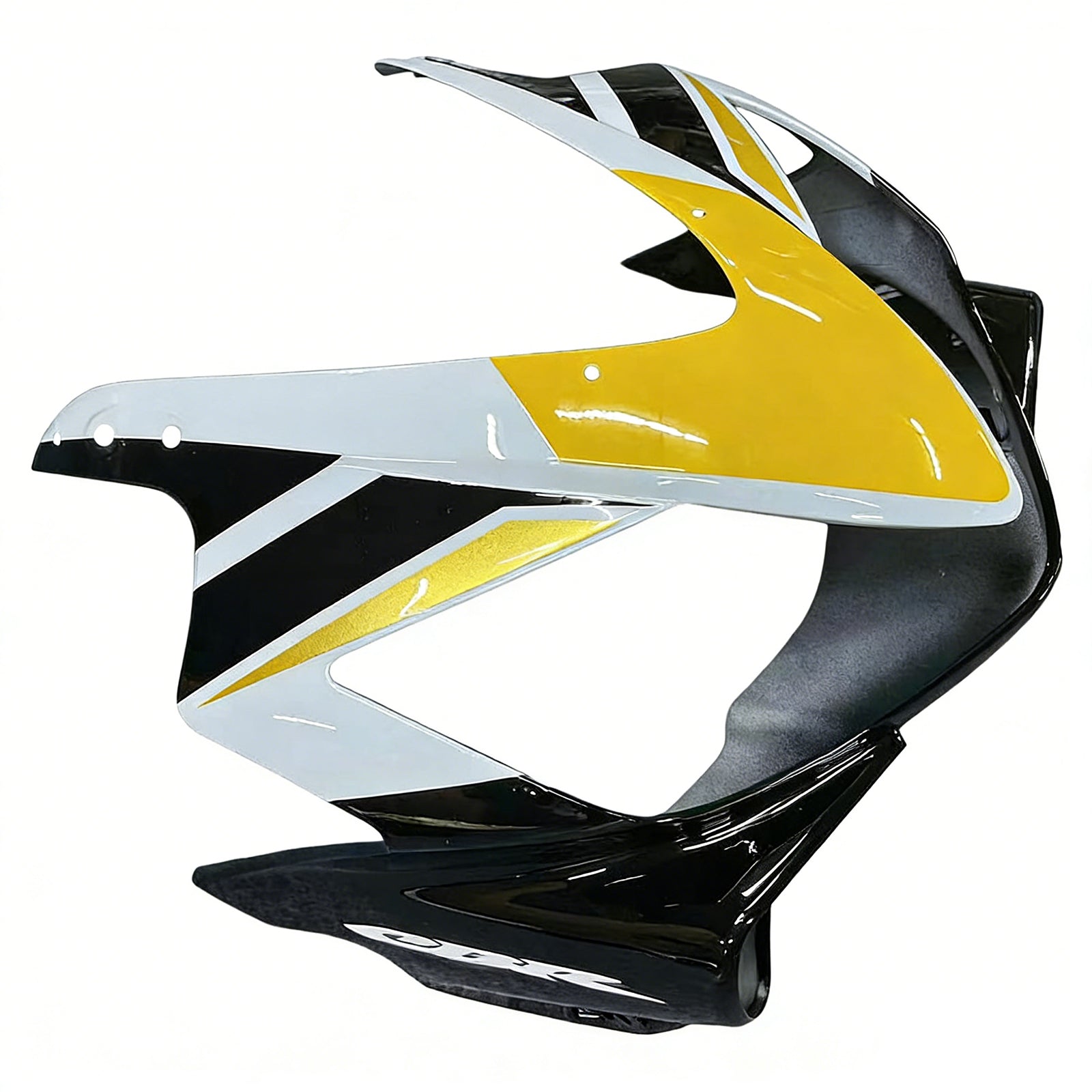 Amotopart 2004–2007 Honda CBR600 F4i Weiß Schwarz Verkleidungsset