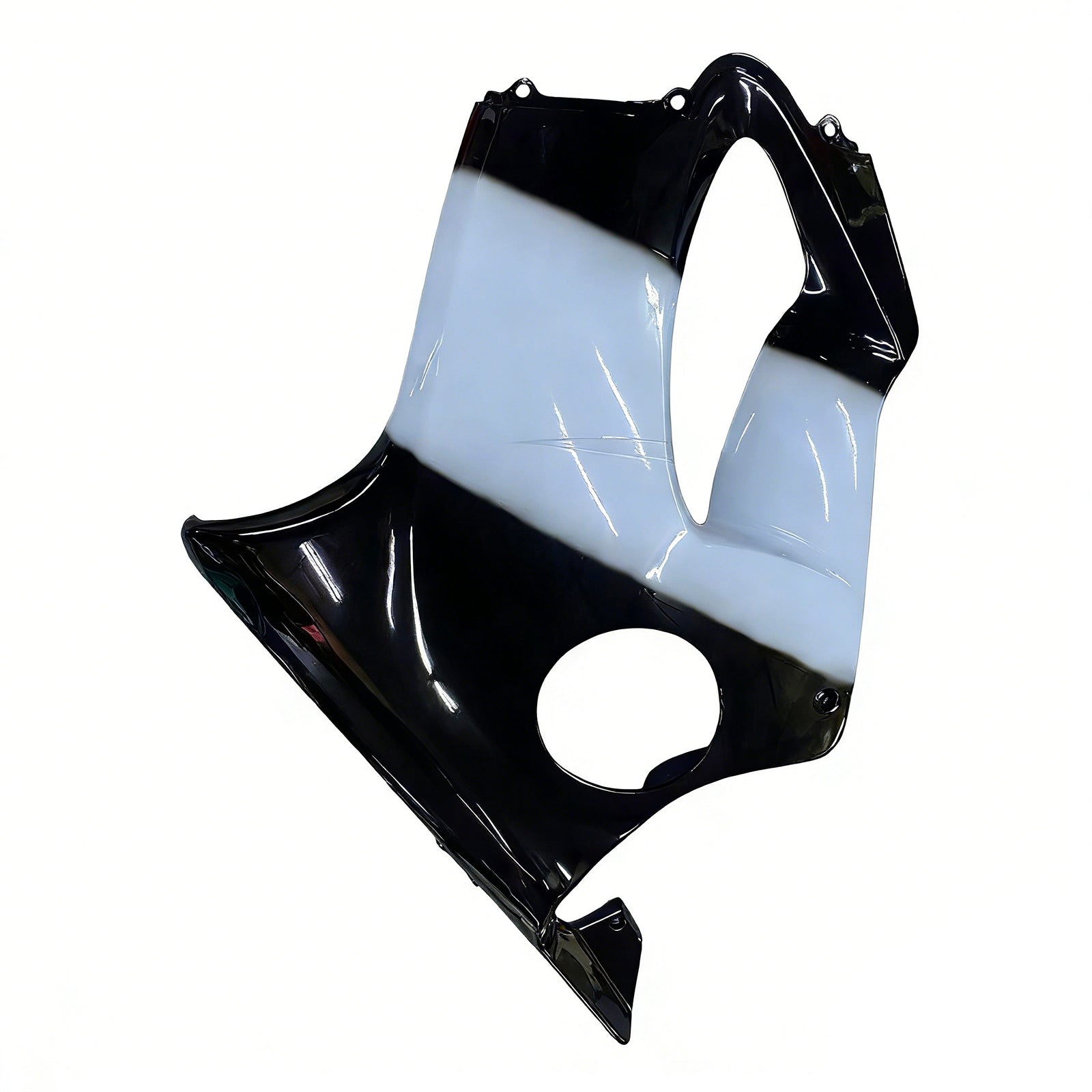 Amotopart 2004-2007 Honda CBR600 F4i Black White Fairing Kit